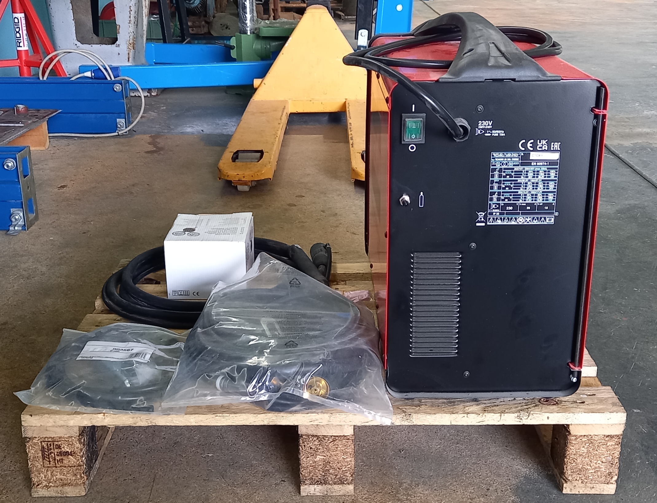 Saldatrice TELWIN technomig 260 dual synergic in vendita - foto 3