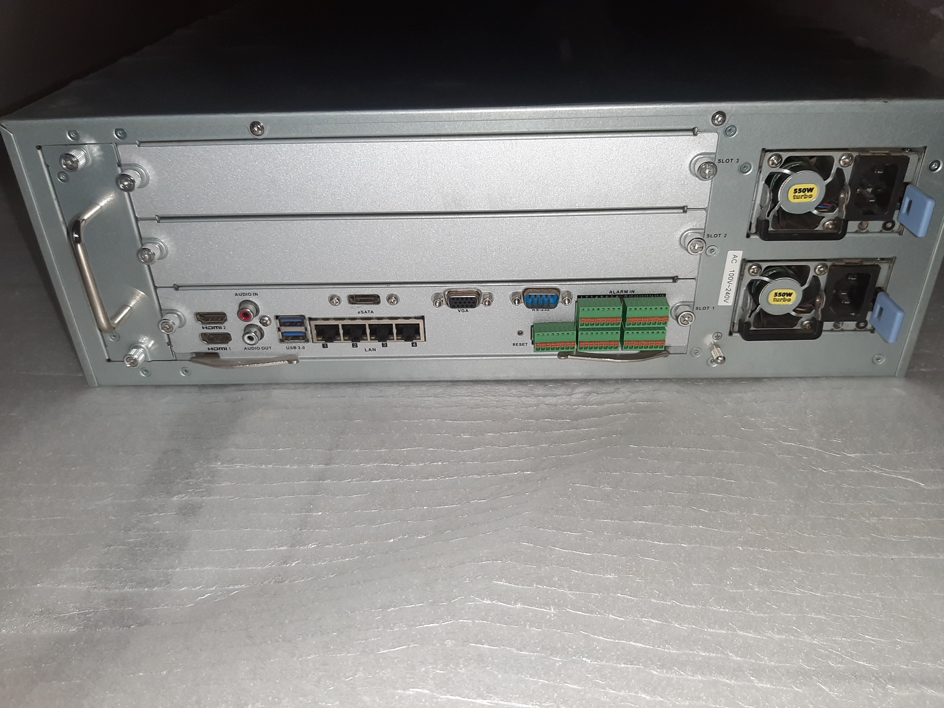  NVR HIKVISION 128 canali con 4 Hard Disk 4TB WD PURPLE in vendita - foto 7