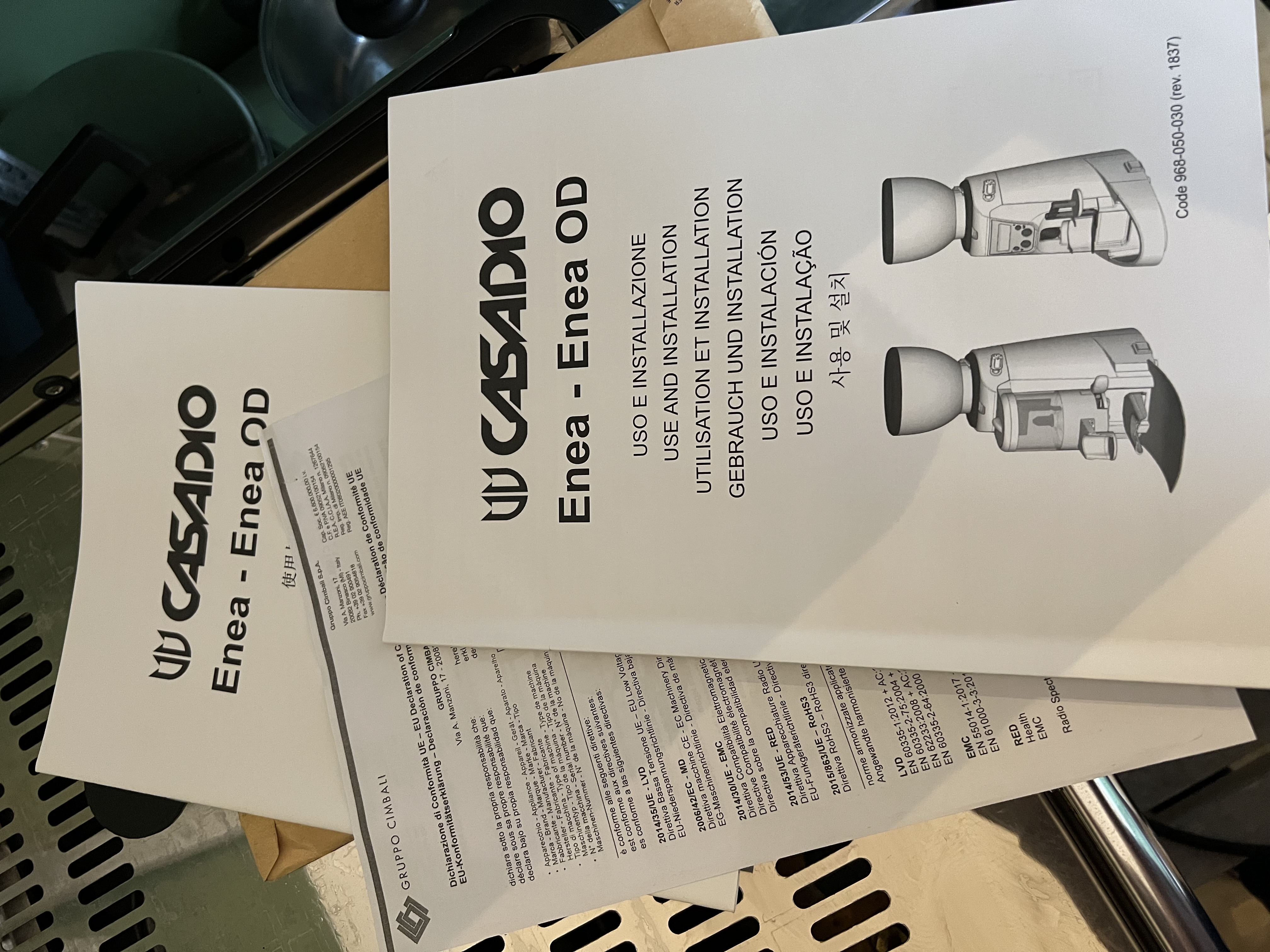 SET PROFESSIONALE CASADIO (MACCHINA + MACININO) in vendita - foto 10