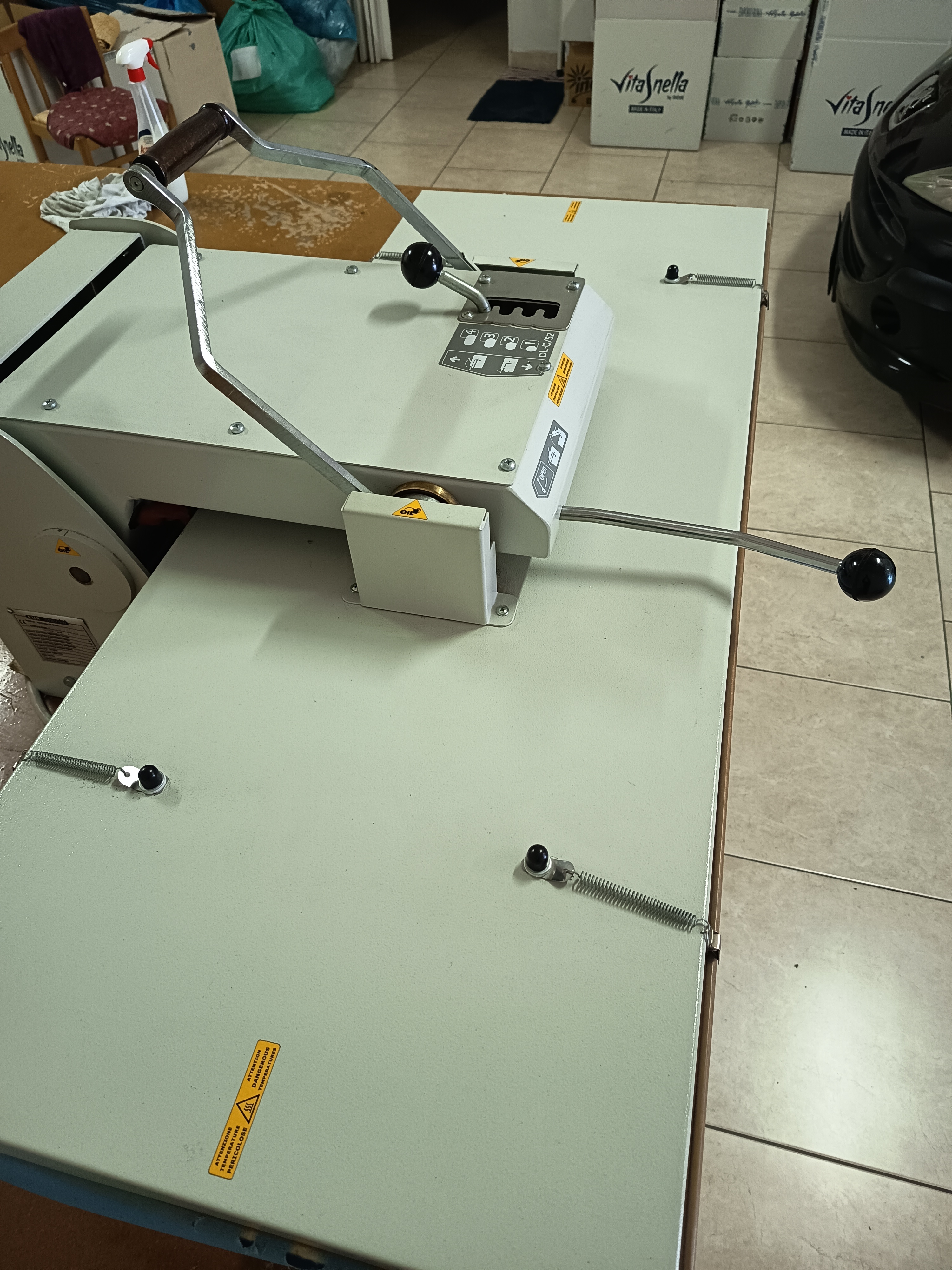 Pressa stiratura industriale  in vendita - foto 7