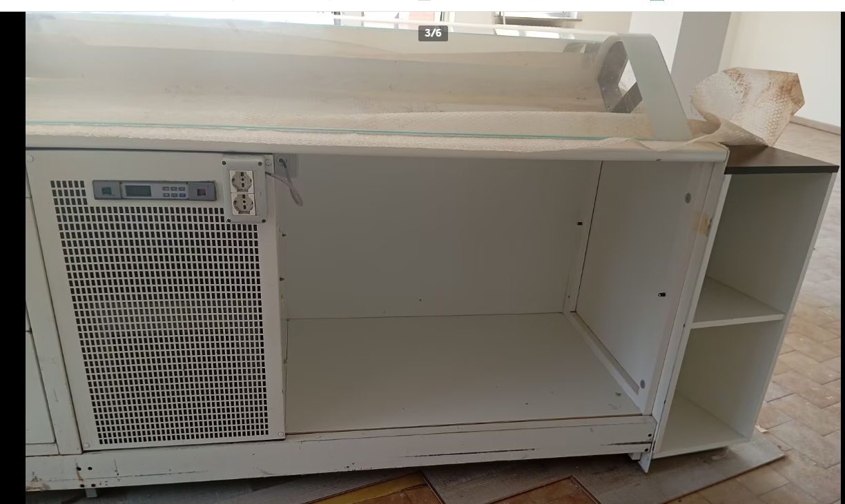 BANCONE BAR PROFESSIONALE con FRIGO e ESPOSITORE in vendita - foto 3