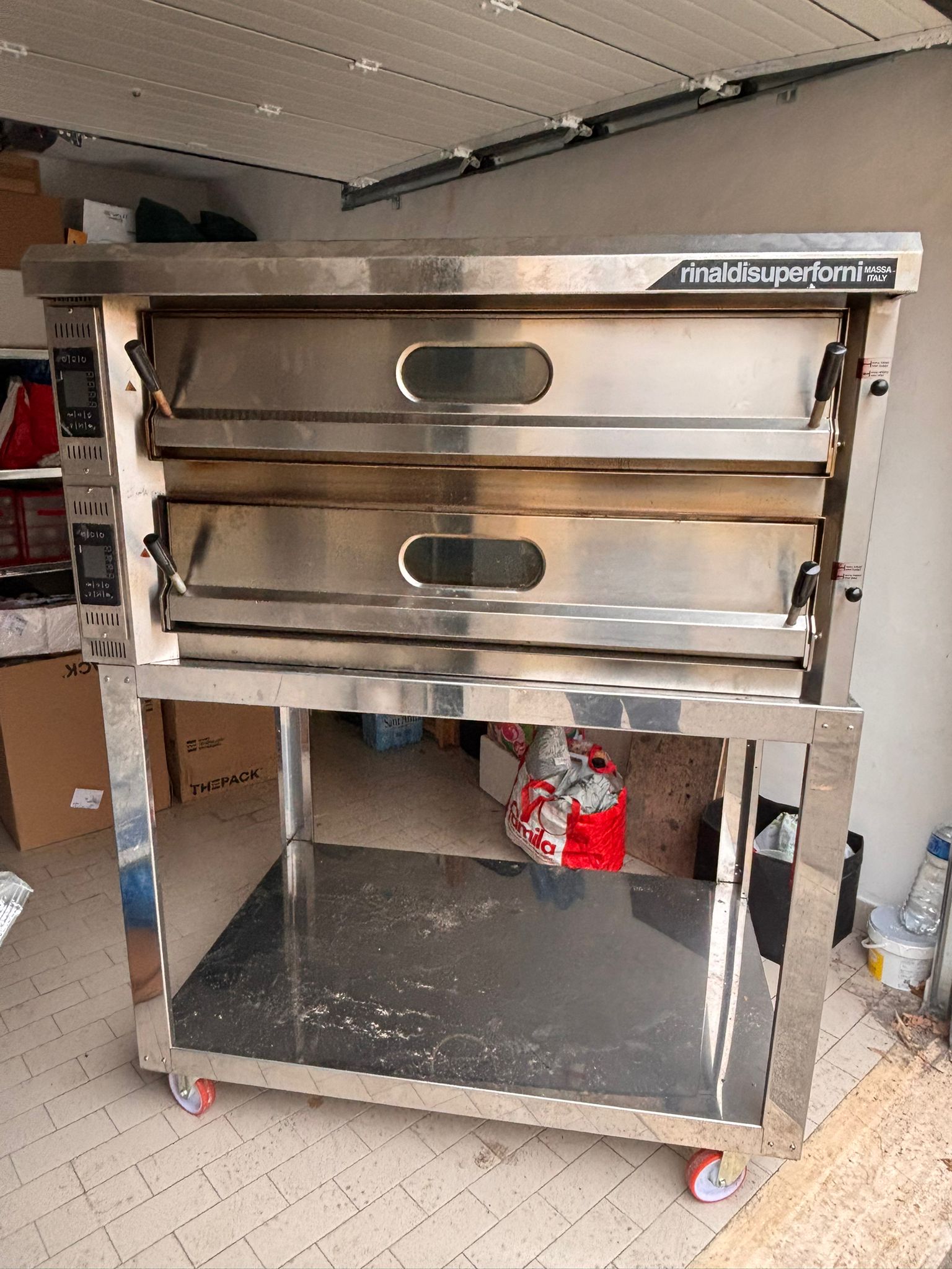 Forno professionale Rinaldi Superforni modello PO6+6D in vendita - foto 1
