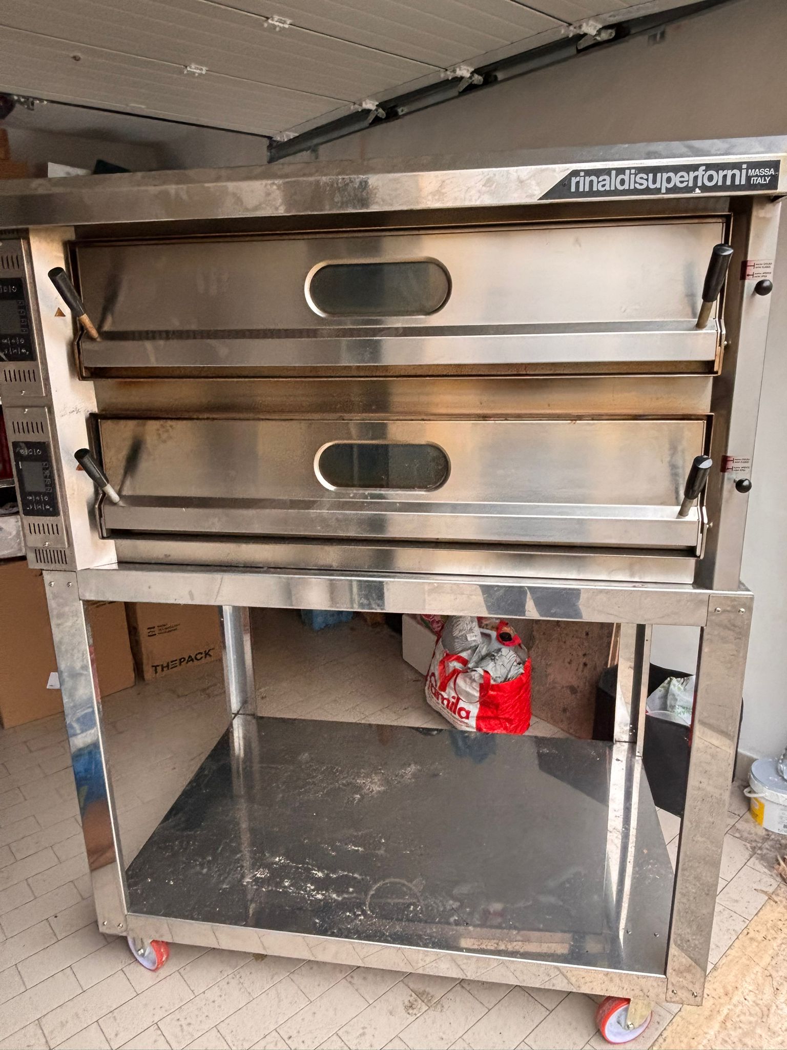 Forno professionale Rinaldi Superforni modello PO6+6D in vendita - foto 4