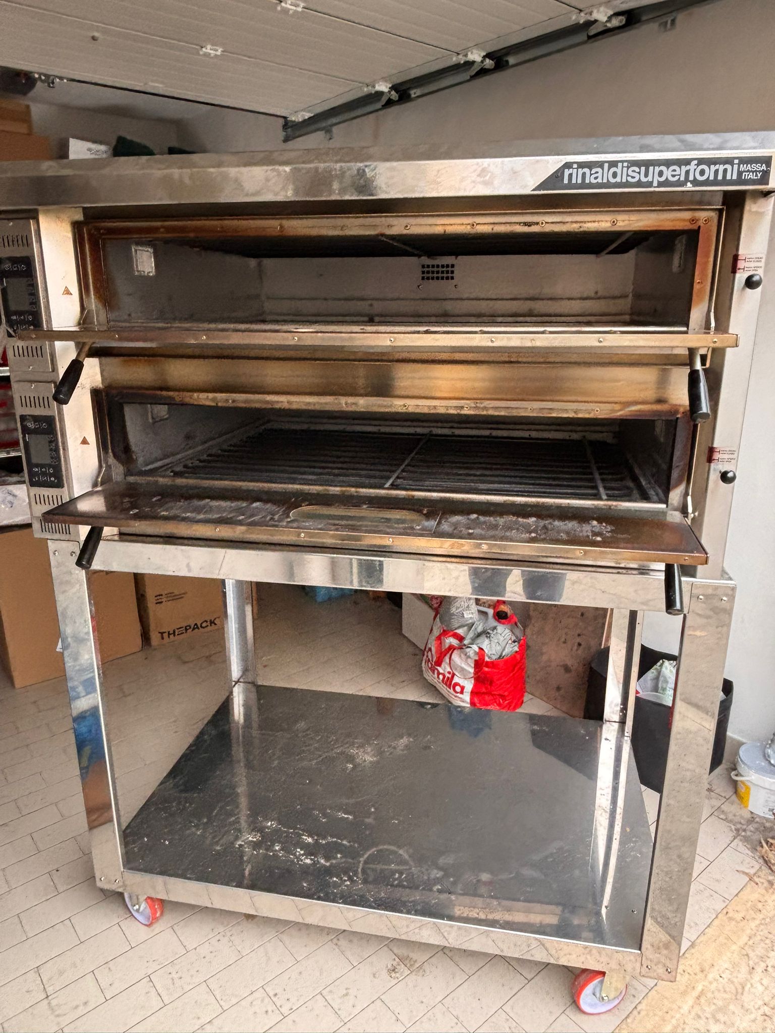 Forno professionale Rinaldi Superforni modello PO6+6D in vendita - foto 10