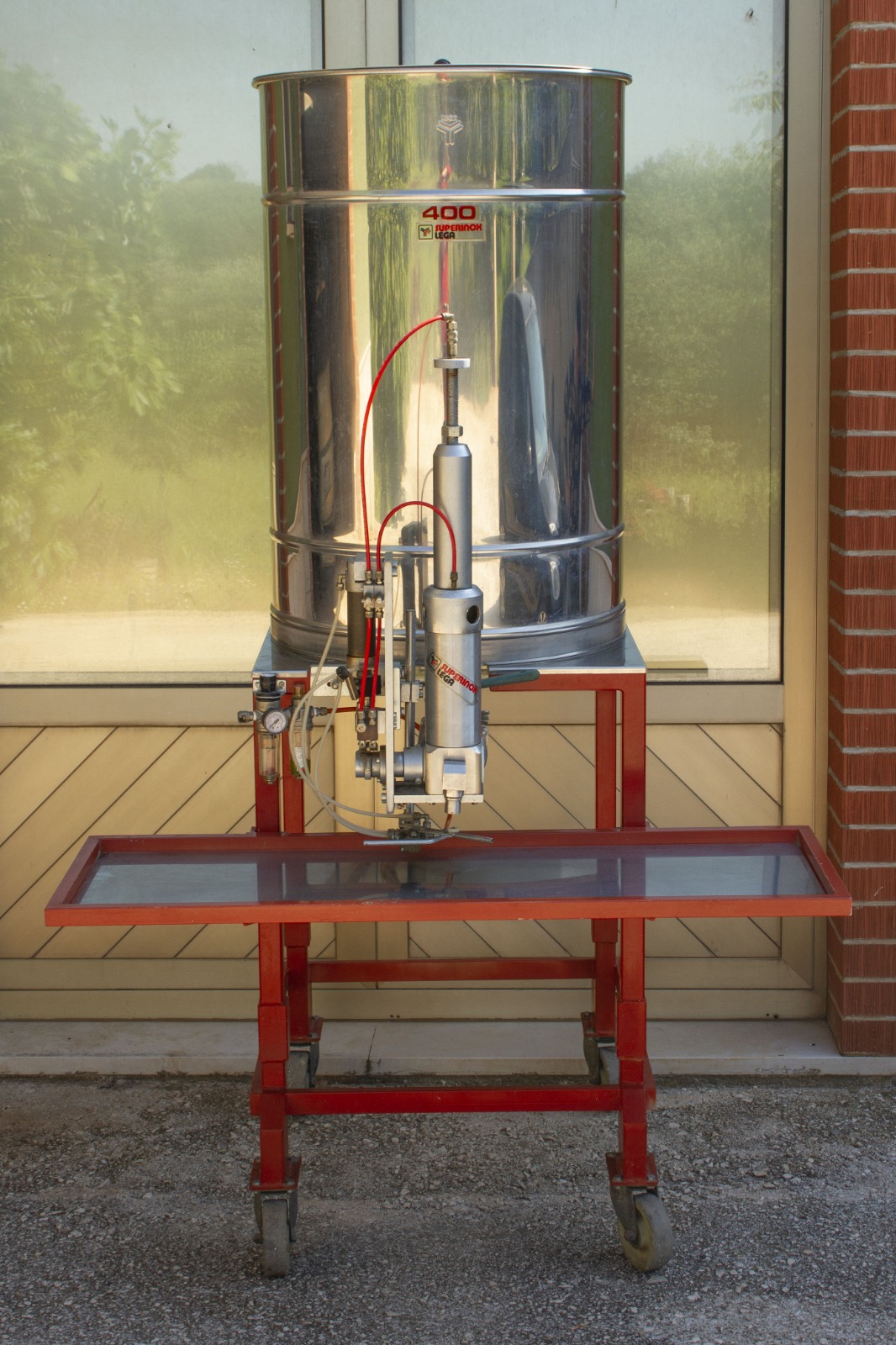 DOSATRICE PNEUMATICA INOX LEGA DA 50 A 1000 KG in vendita - foto 1