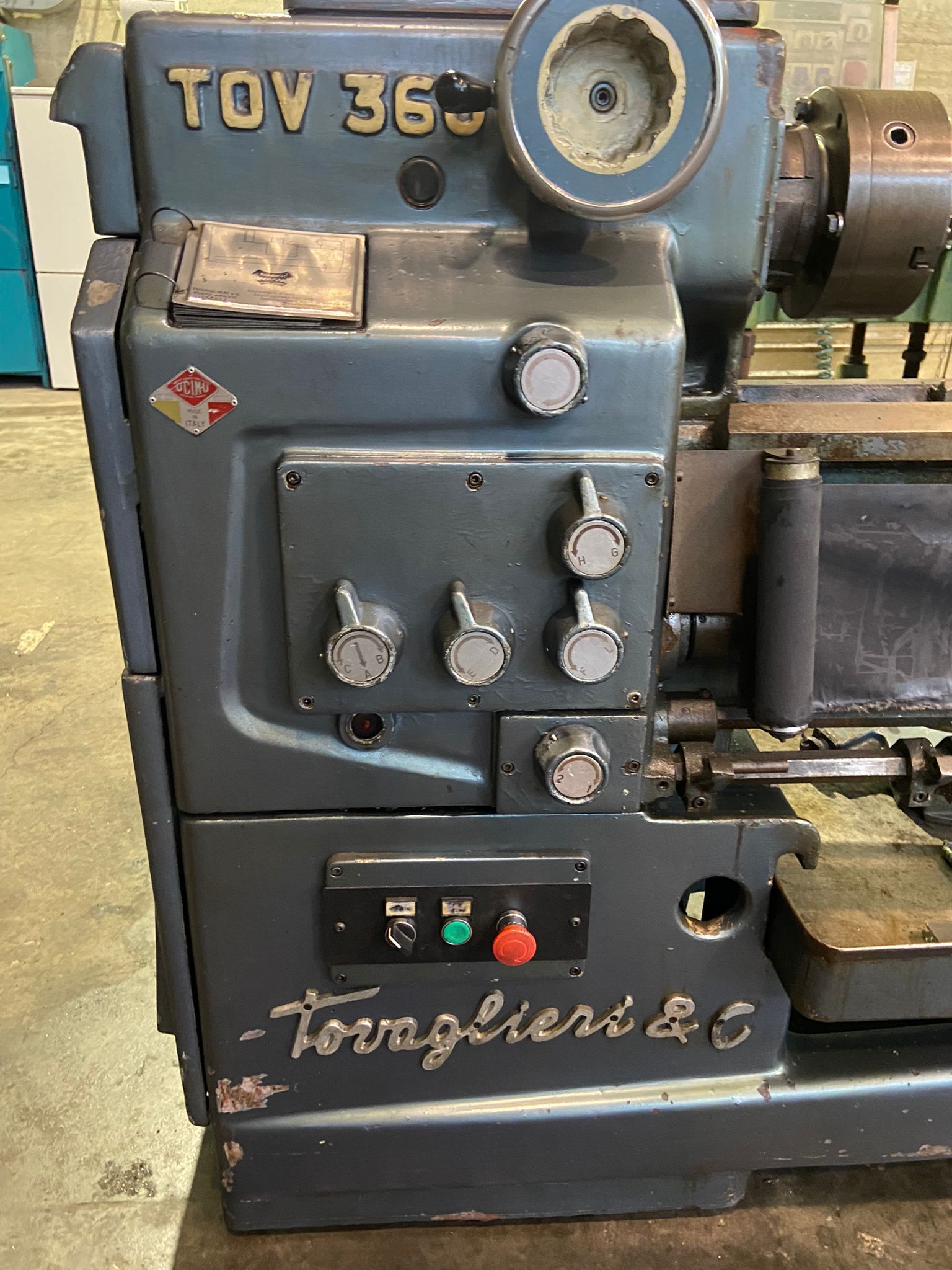 Tornio manuale Tovaglieri in vendita - foto 6