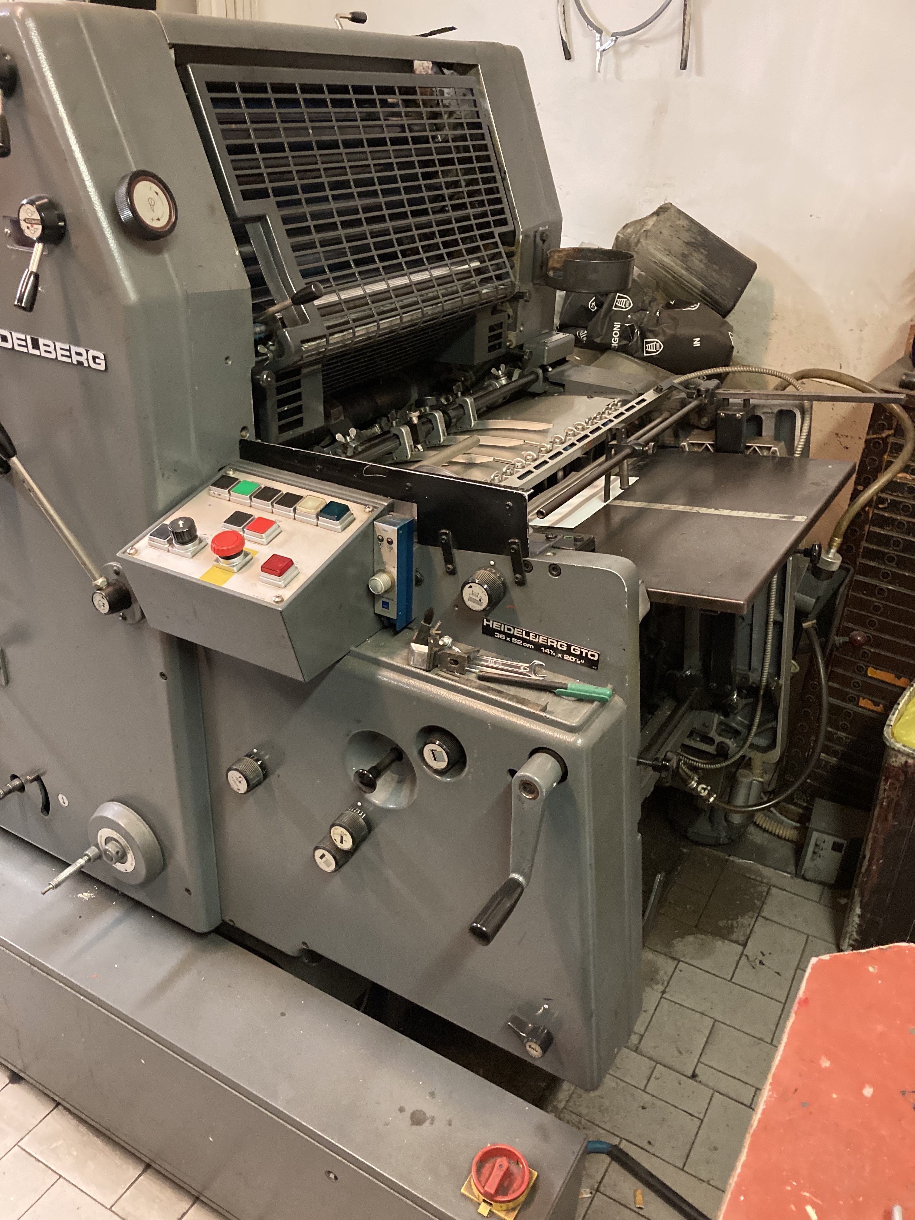 Heidelbergh GTO monocolore stampa offset in vendita - foto 3