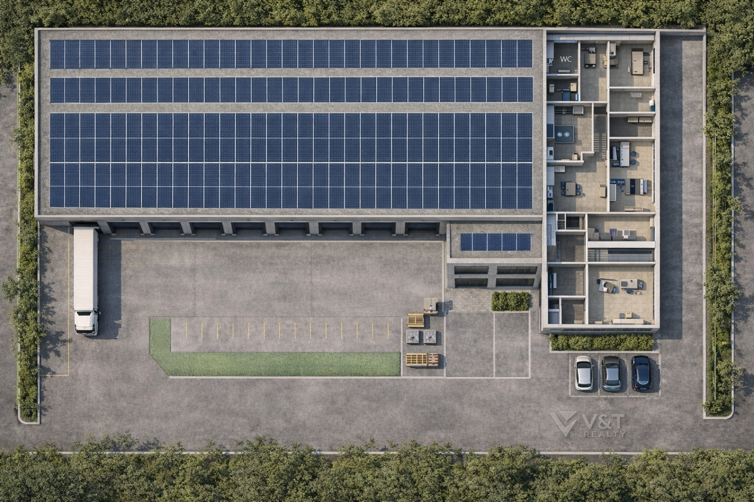 NUOVO CAPANNONE INDUSTRIALE IN BRIANZA – IN VENDITA in vendita - foto 1