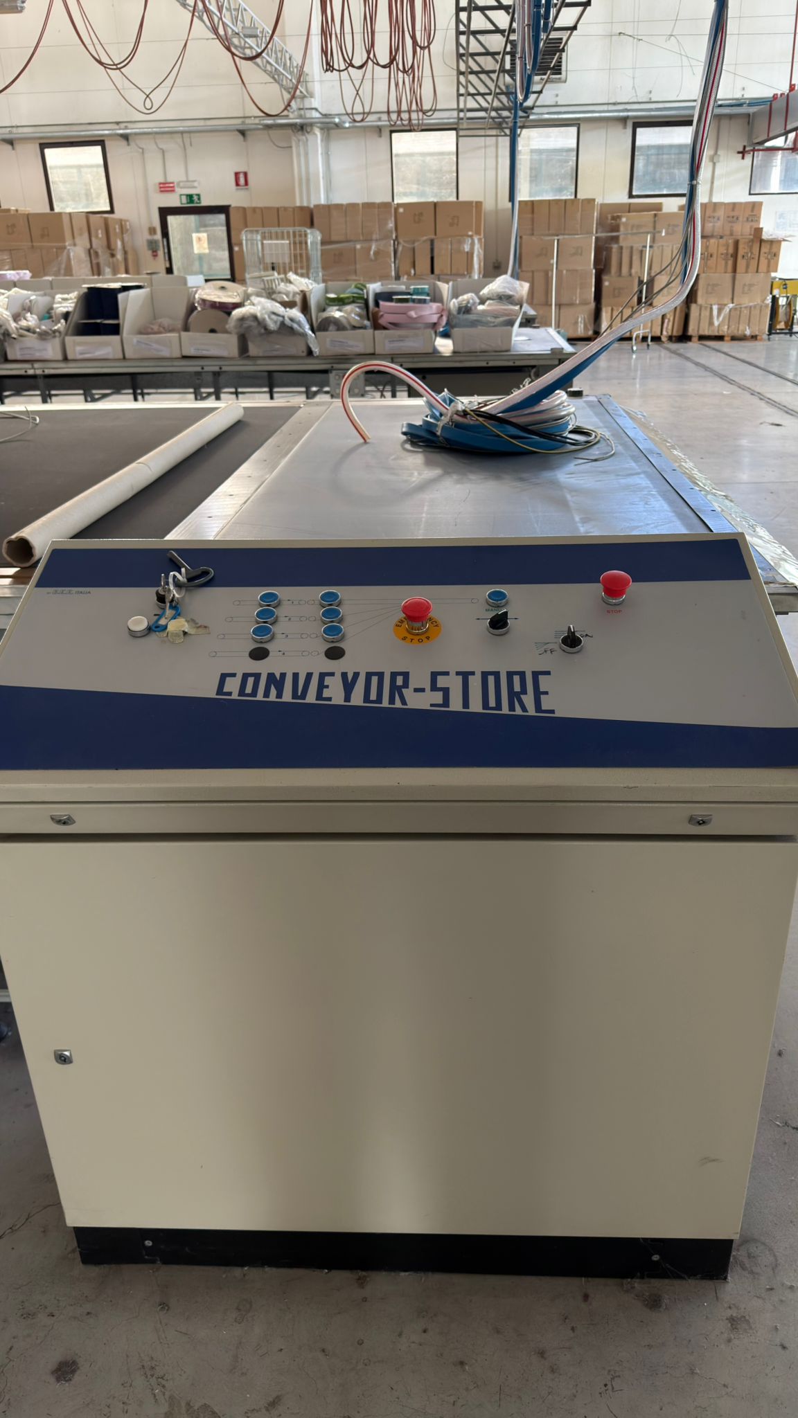 Tavolo da taglio motorizzato Conveyor-Store in vendita - foto 2