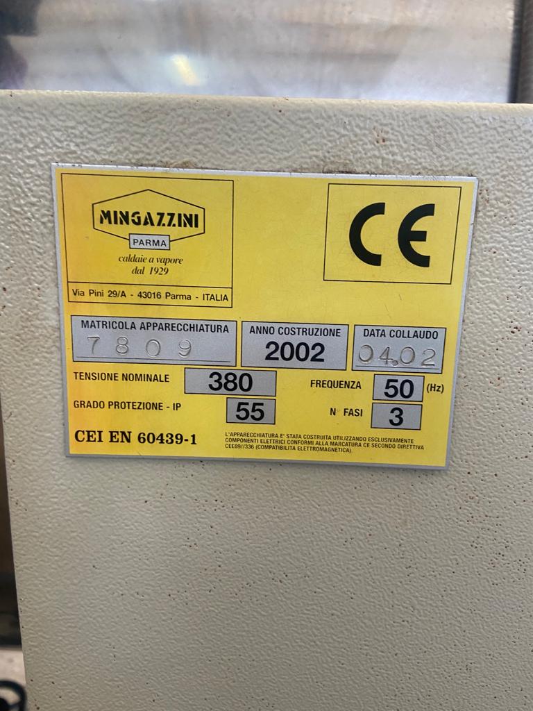 GENERATORE DI VAPORE CALDAIA MINGAZZINI DA 1.500 KG/H in vendita - foto 4