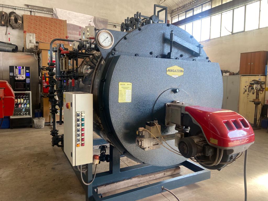 GENERATORE DI VAPORE CALDAIA MINGAZZINI DA 1.500 KG/H in vendita - foto 2
