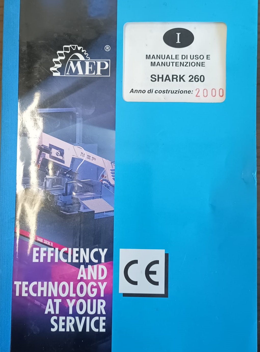 SEGATRICE A NASTRO MEP SHARK 260 in vendita - foto 2
