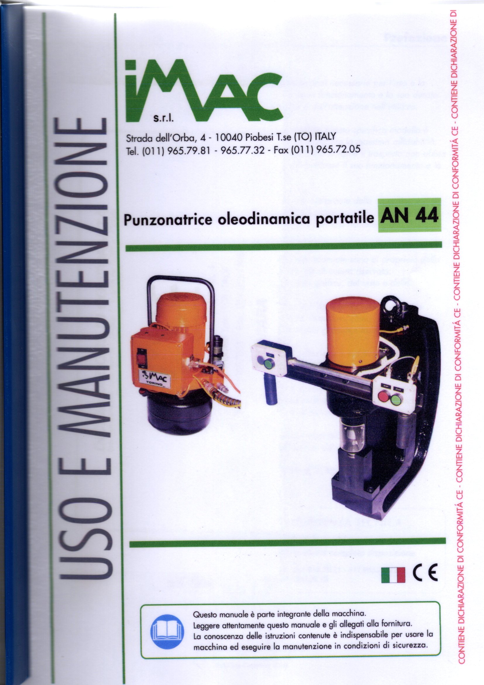 PUNZONATRICE PORTATILE IMAC in vendita - foto 1