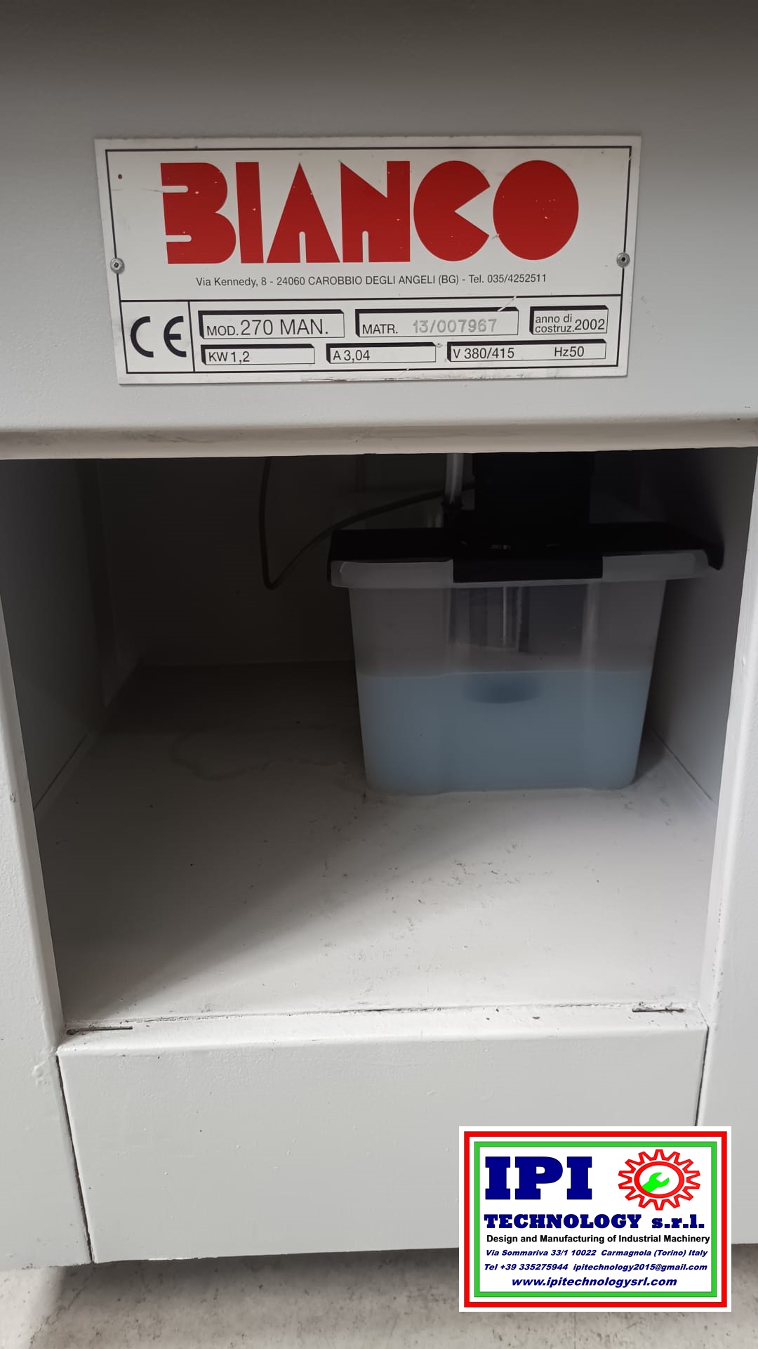 SEGATRICE BIANCO 270 60 USATO REVISIONATO in vendita - foto 5