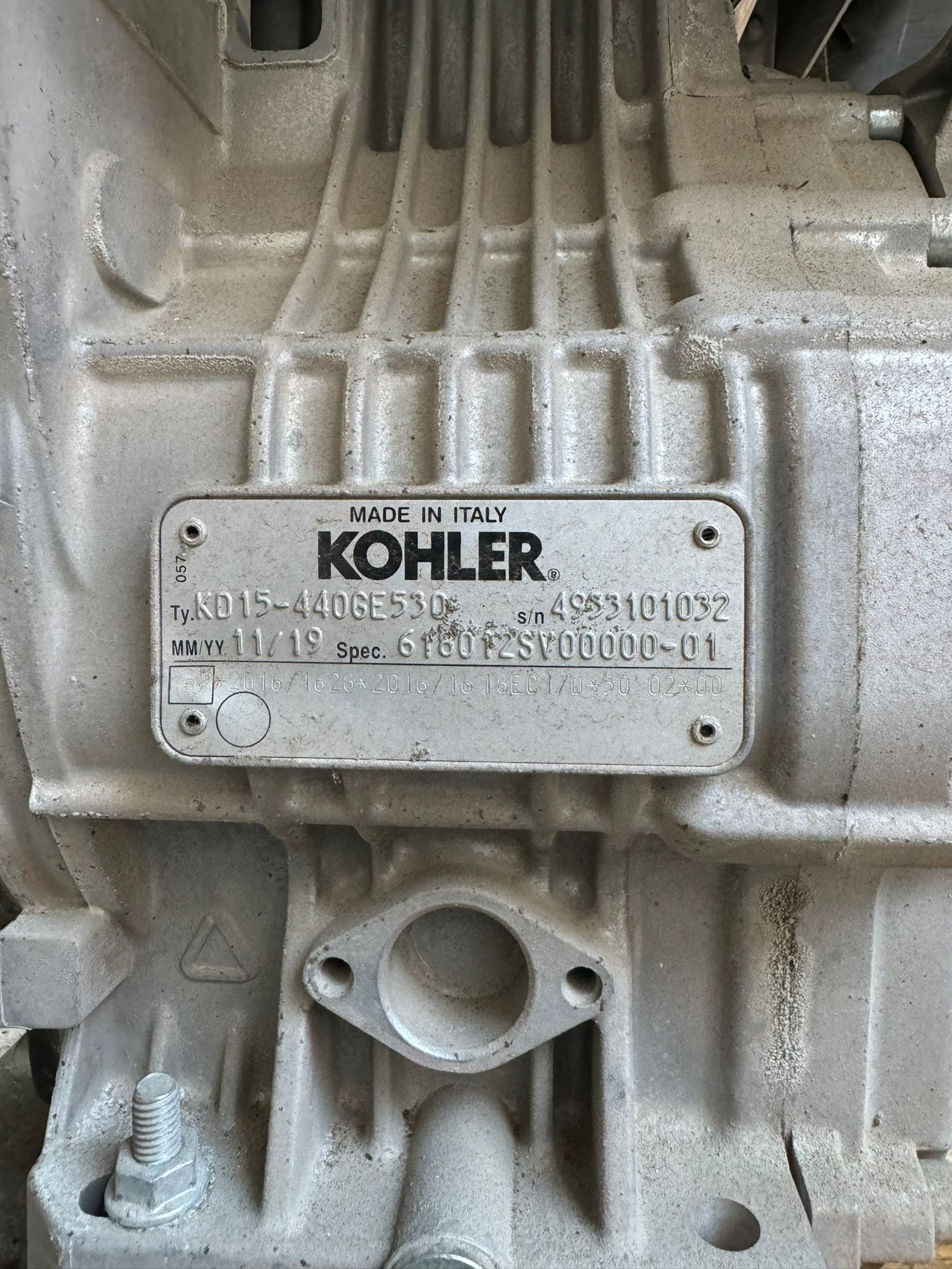 GENERATORE DI CORRENTE TECNOGEN LD750TX DIESEL 7 KWA in vendita - foto 3