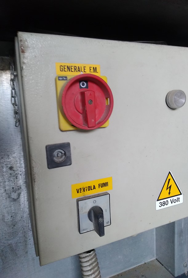 Generatore aria calda a legna Fabbri F85 in vendita - foto 2