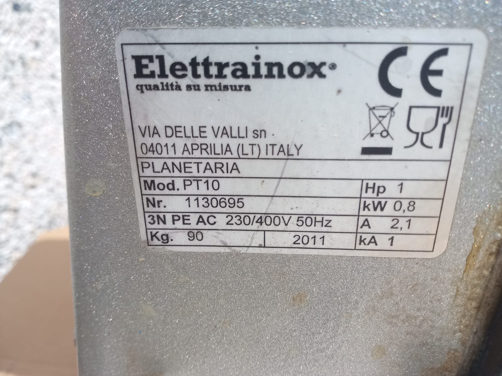 Impastatrice planetaria professionale Spar 800Watt in vendita - foto 4