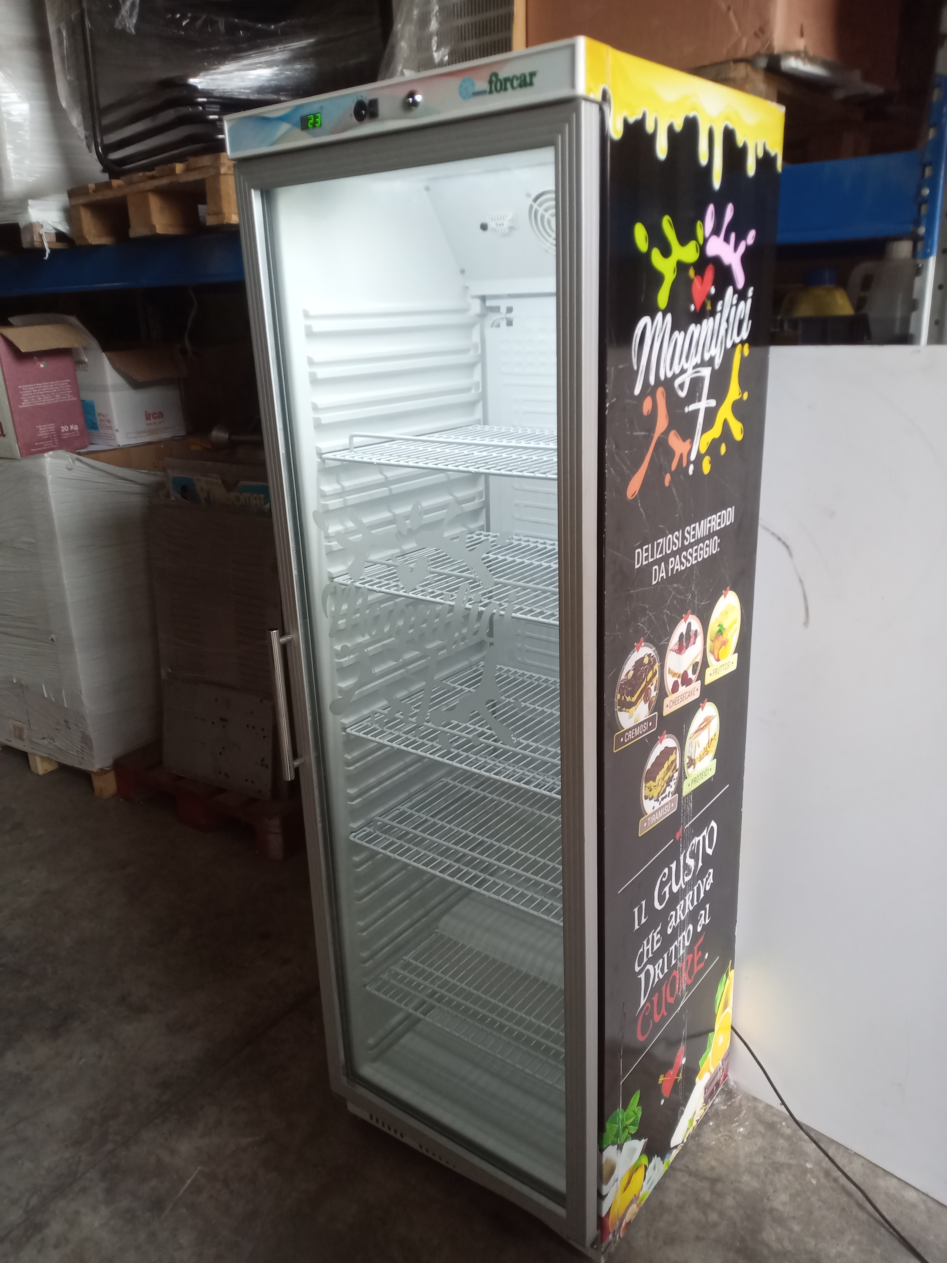 Frigo vetrina a colonna +2°+8° nuova in vendita - foto 1