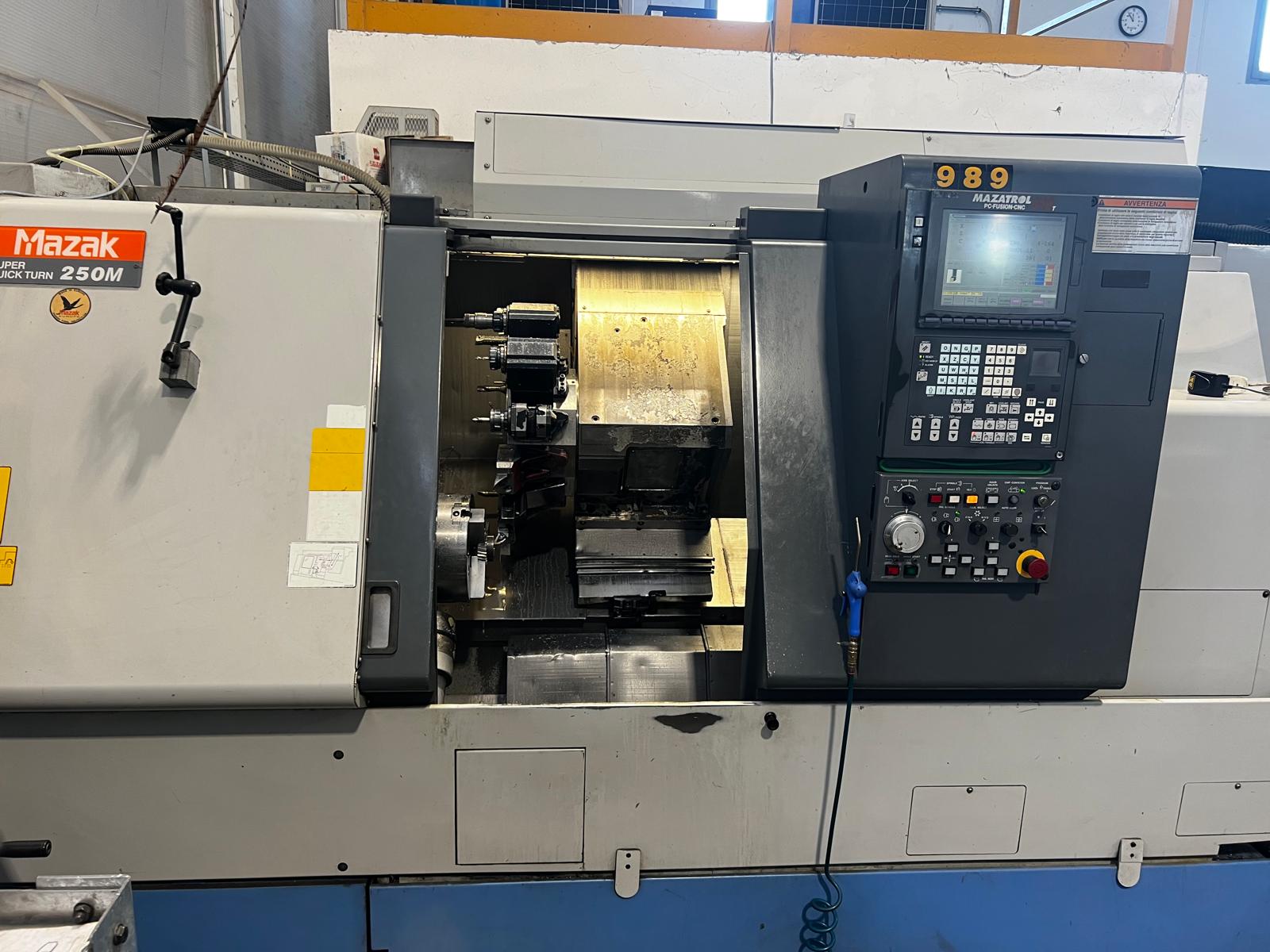 Tornio usato Mazak SQT 250 M in vendita - foto 1