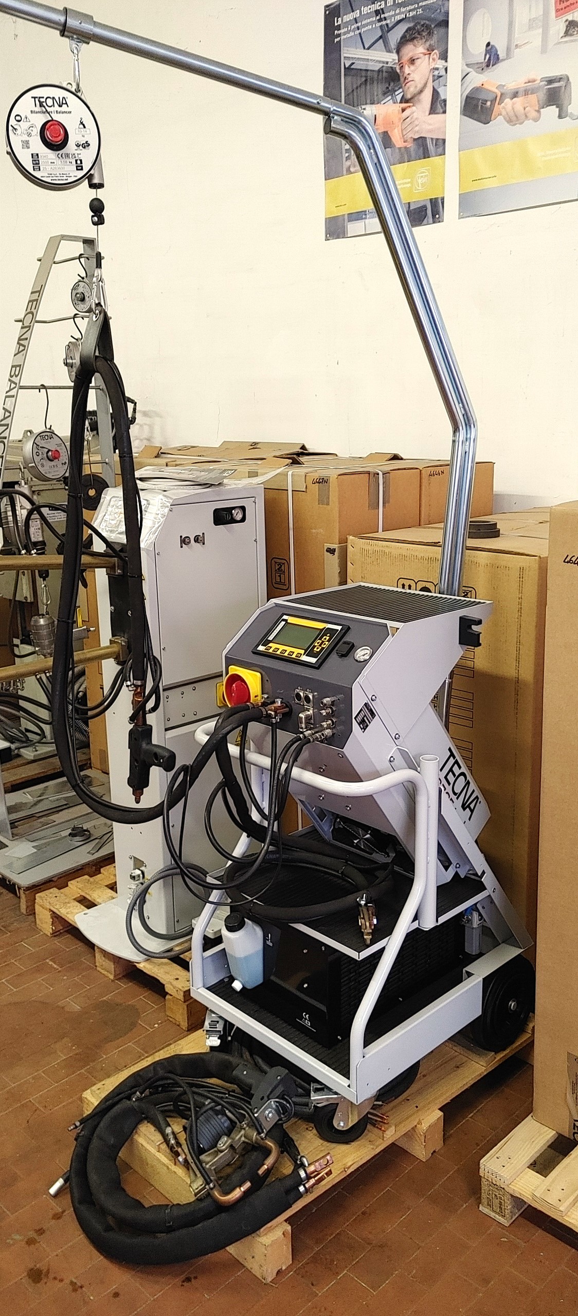 Saldatrice a punti TECNA, Media Frequenza, inverter in vendita - foto 1