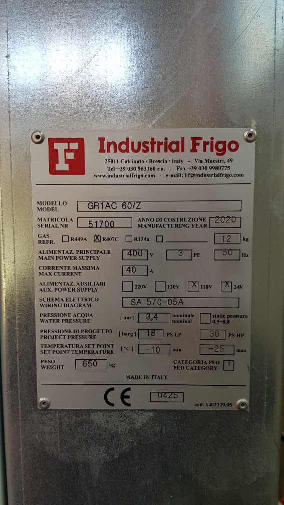 INDUSTRIAL FRIGO in vendita - foto 2
