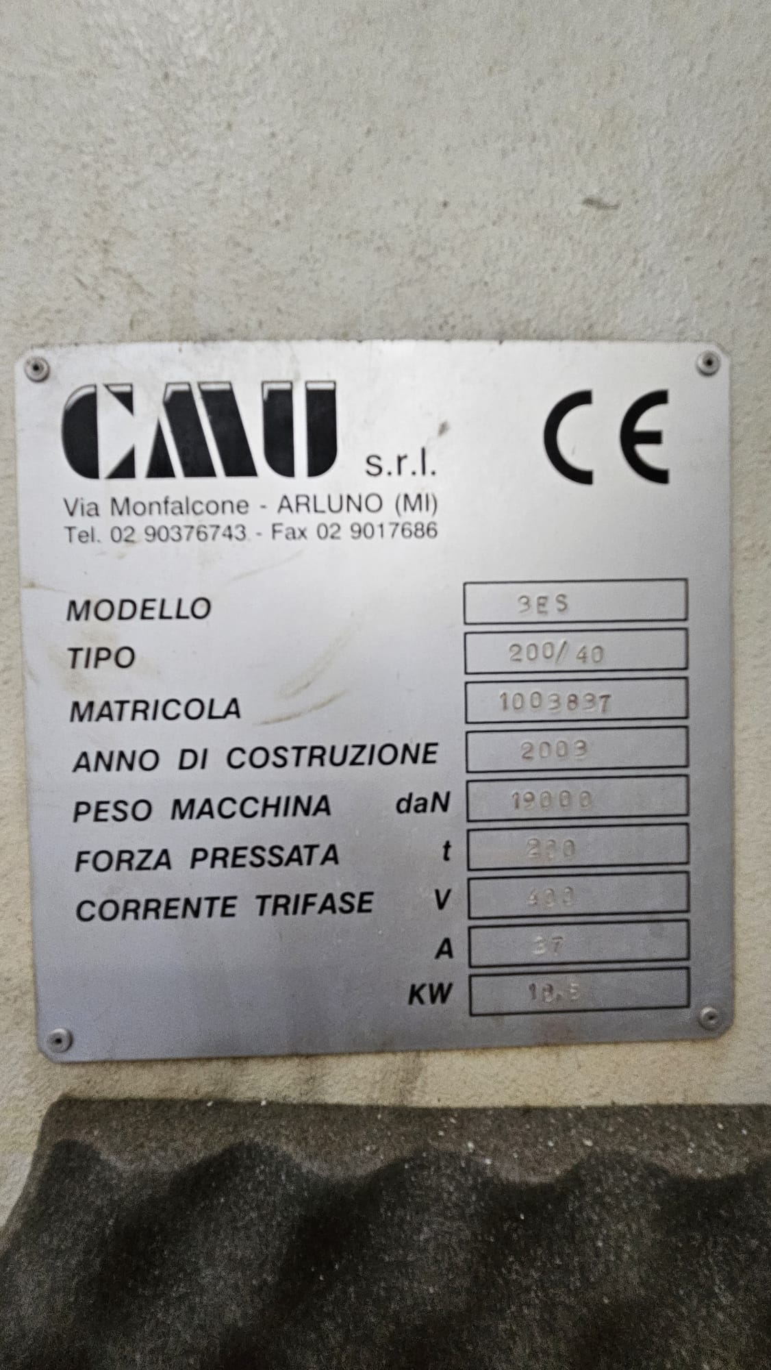 Piegatrice 3ES-200/40 in vendita - foto 3