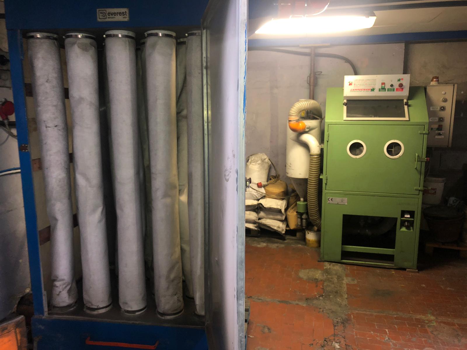 Sabbiatrice / Pallinatrice Mod. LC/551 CR Lampugnani in vendita - foto 4