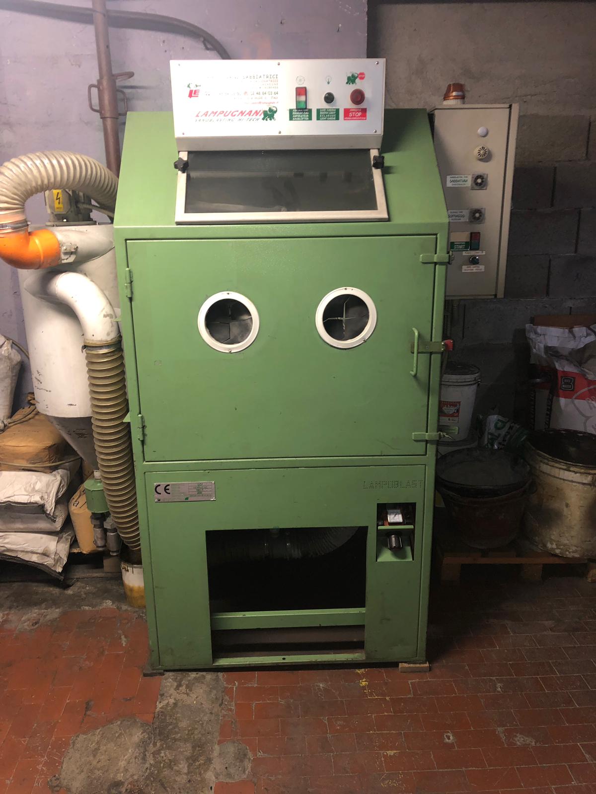 Sabbiatrice / Pallinatrice Mod. LC/551 CR Lampugnani in vendita - foto 2