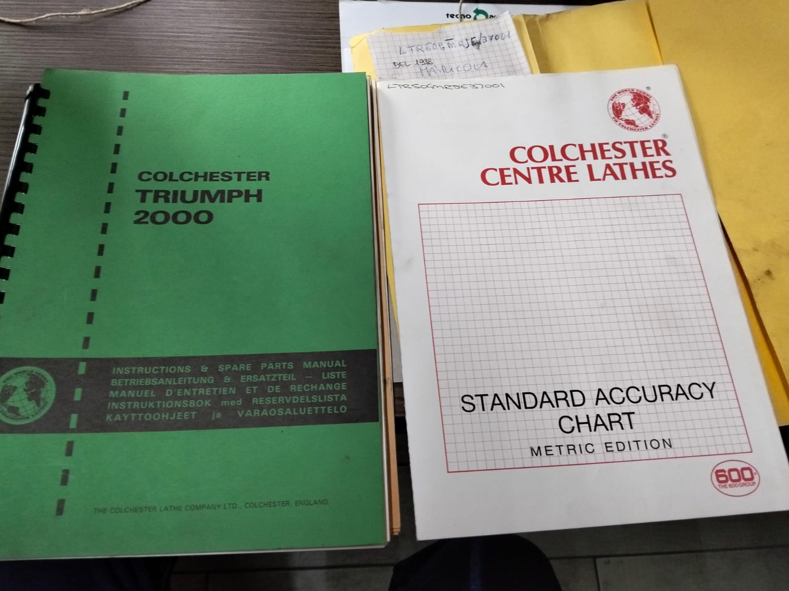 Tornio Parallelo COLCHESTER TRIUMPH 2000 USATO in vendita - foto 2