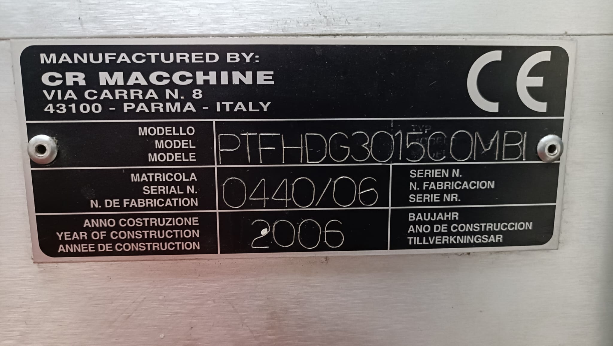 Taglio Plasma CR MACCHINE 3000X1500 USATO in vendita - foto 5