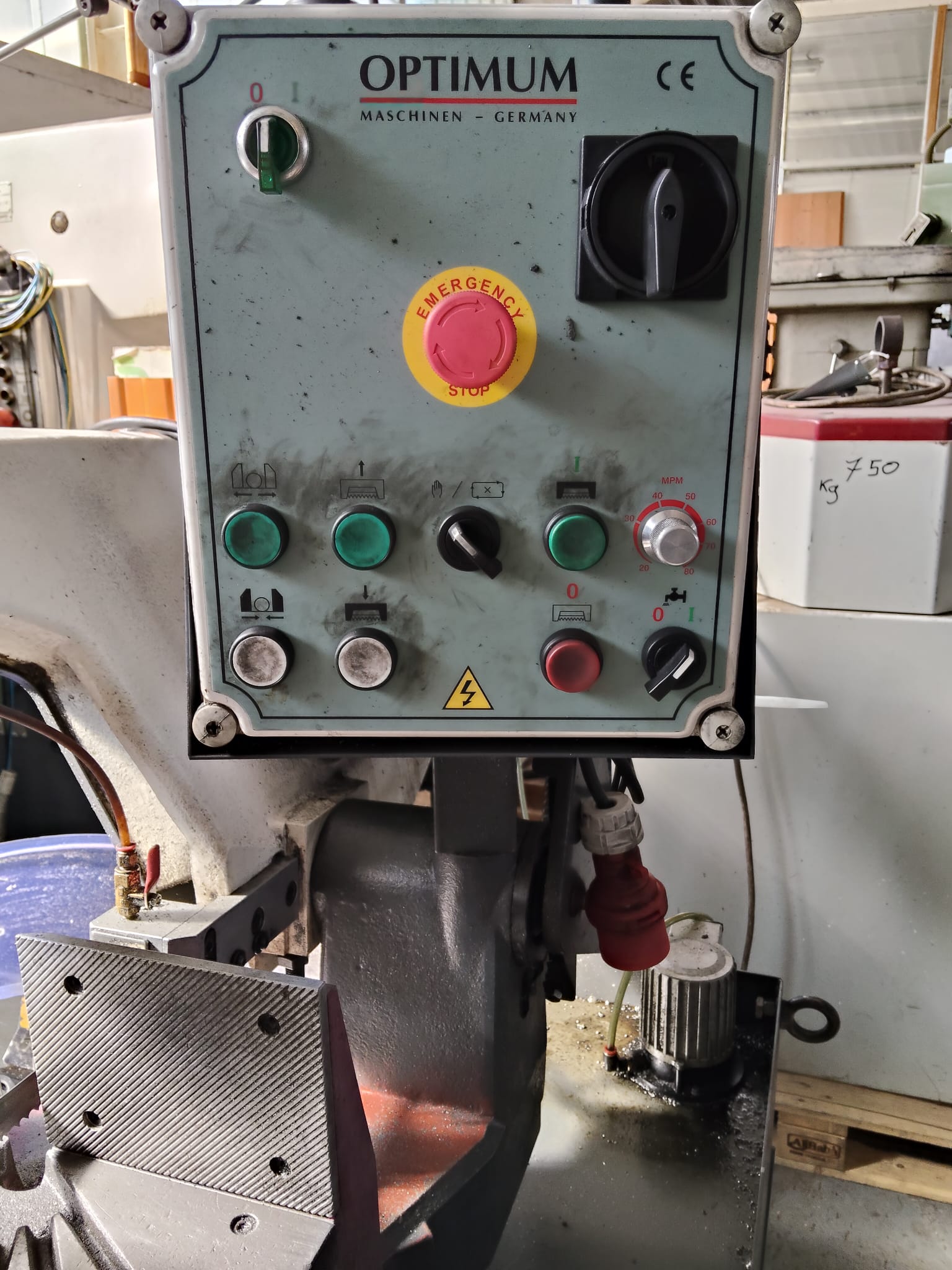 Sega a Nastro OPTIMUM SD 350AV USATA in vendita - foto 2