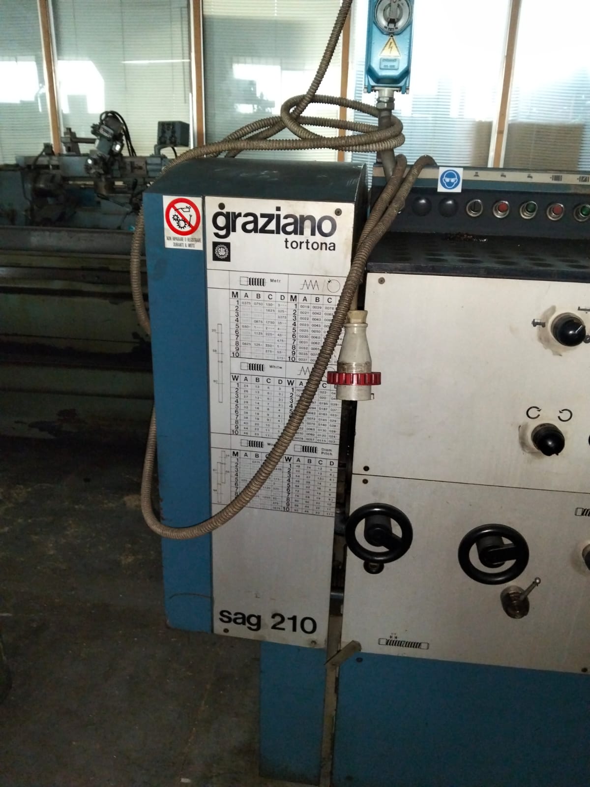 Tornio Parallelo GRAZIANO SAG 210 in vendita - foto 2