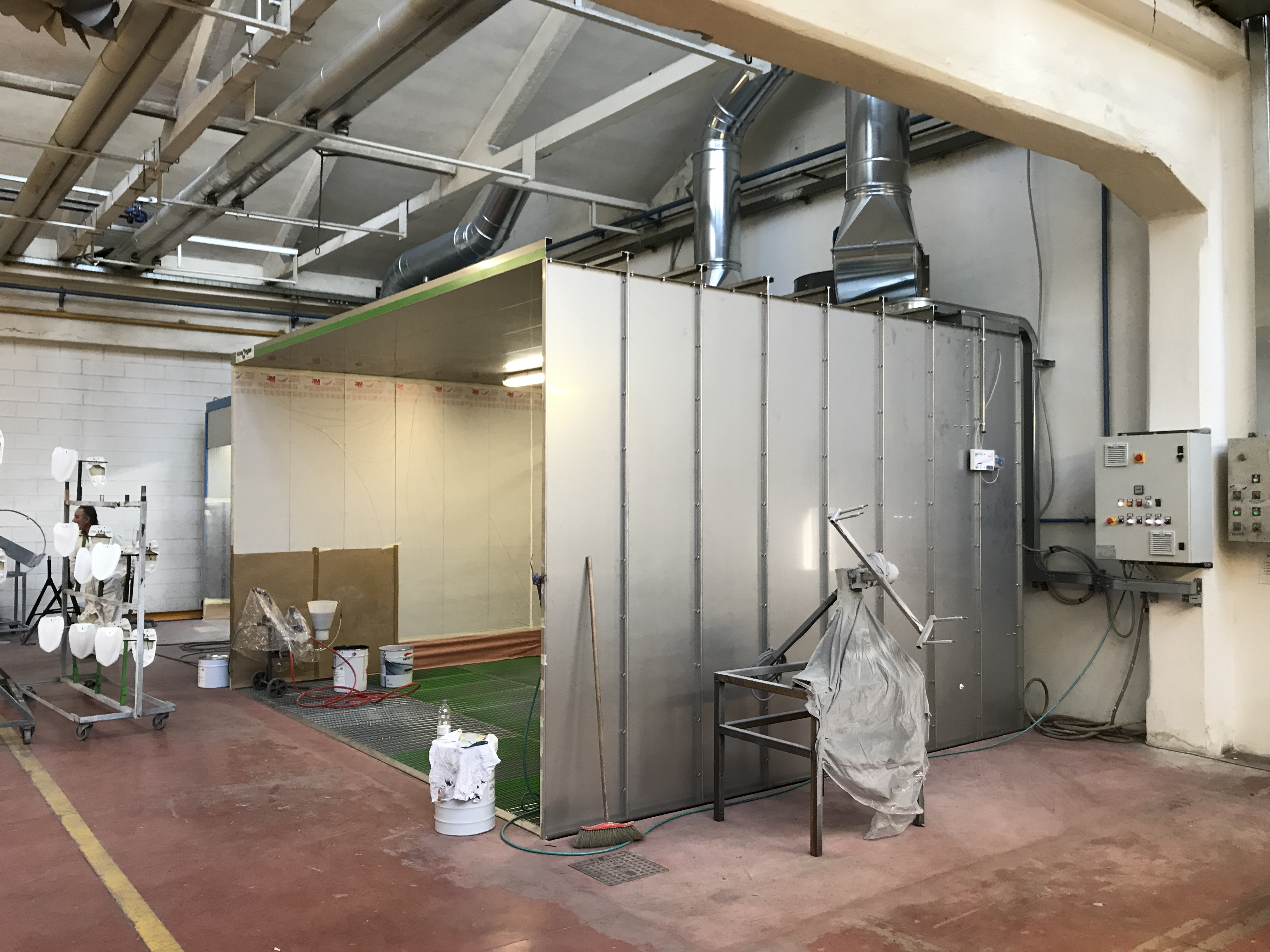 Cabina di verniciatura ad acqua da 5000mm X 4000mm in vendita - foto 2