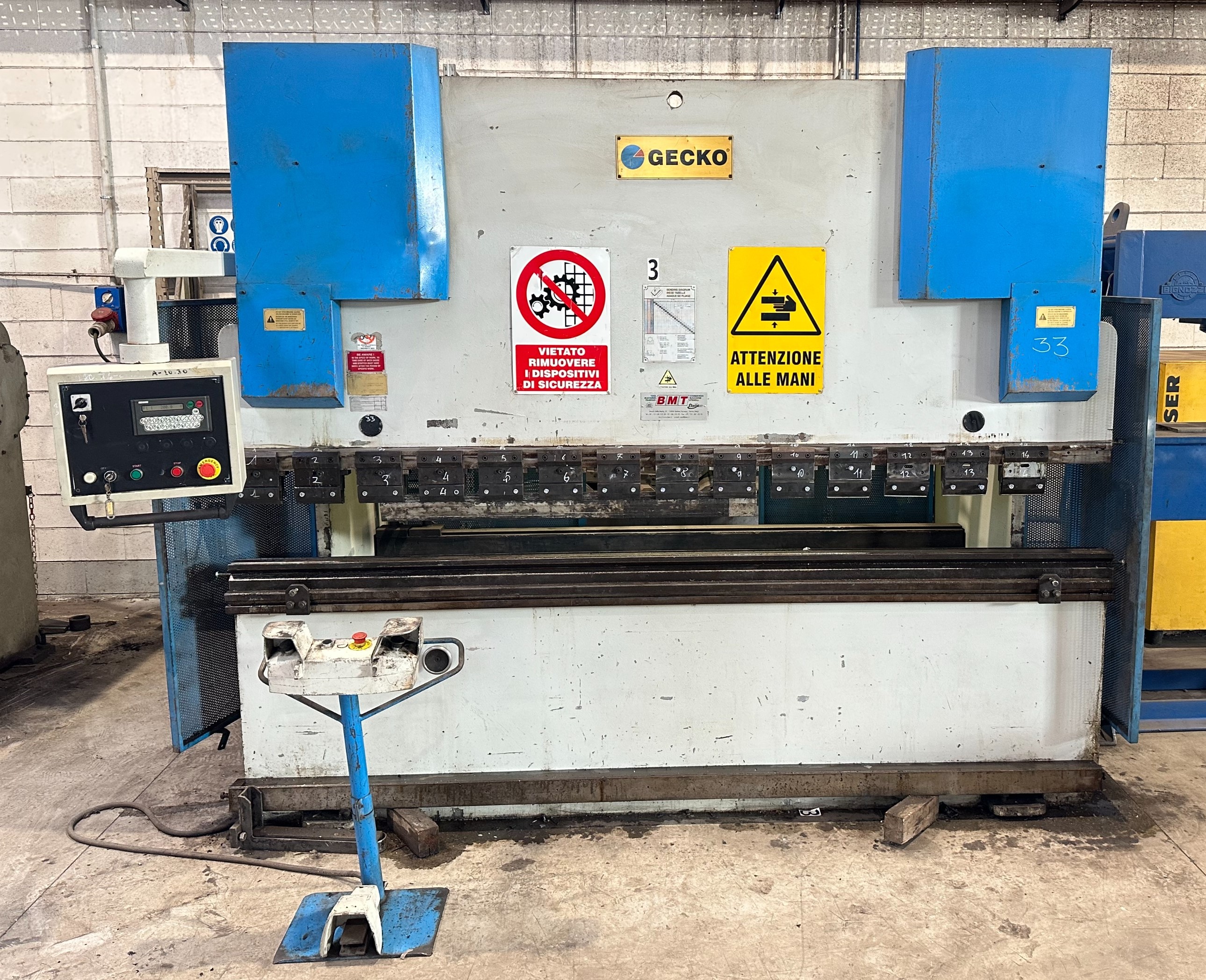 Pressa Piegatrice GECKO HAP 30120 in vendita - foto 9