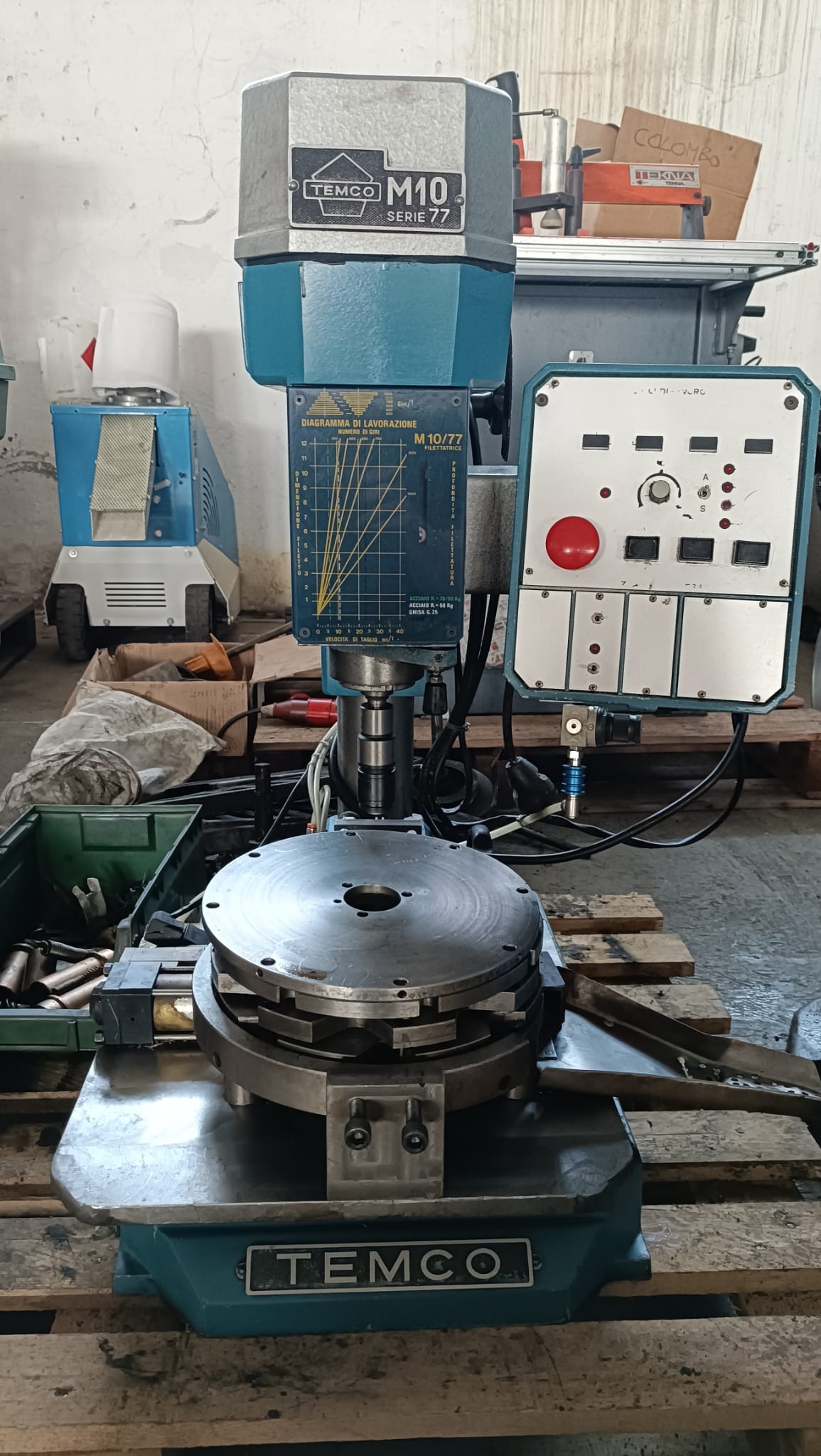 Filettatrice da banco TEMCO M10 in vendita - foto 1
