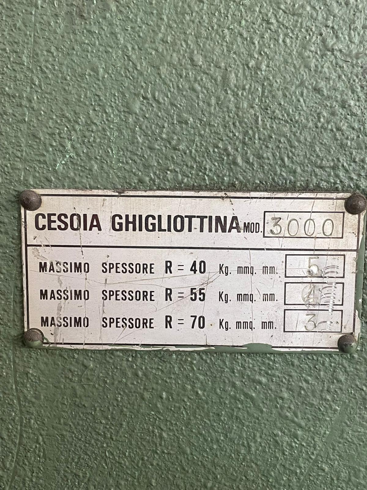 Cesoia a Ghigliottina BL 3000 X 5 mm USATA in vendita - foto 2