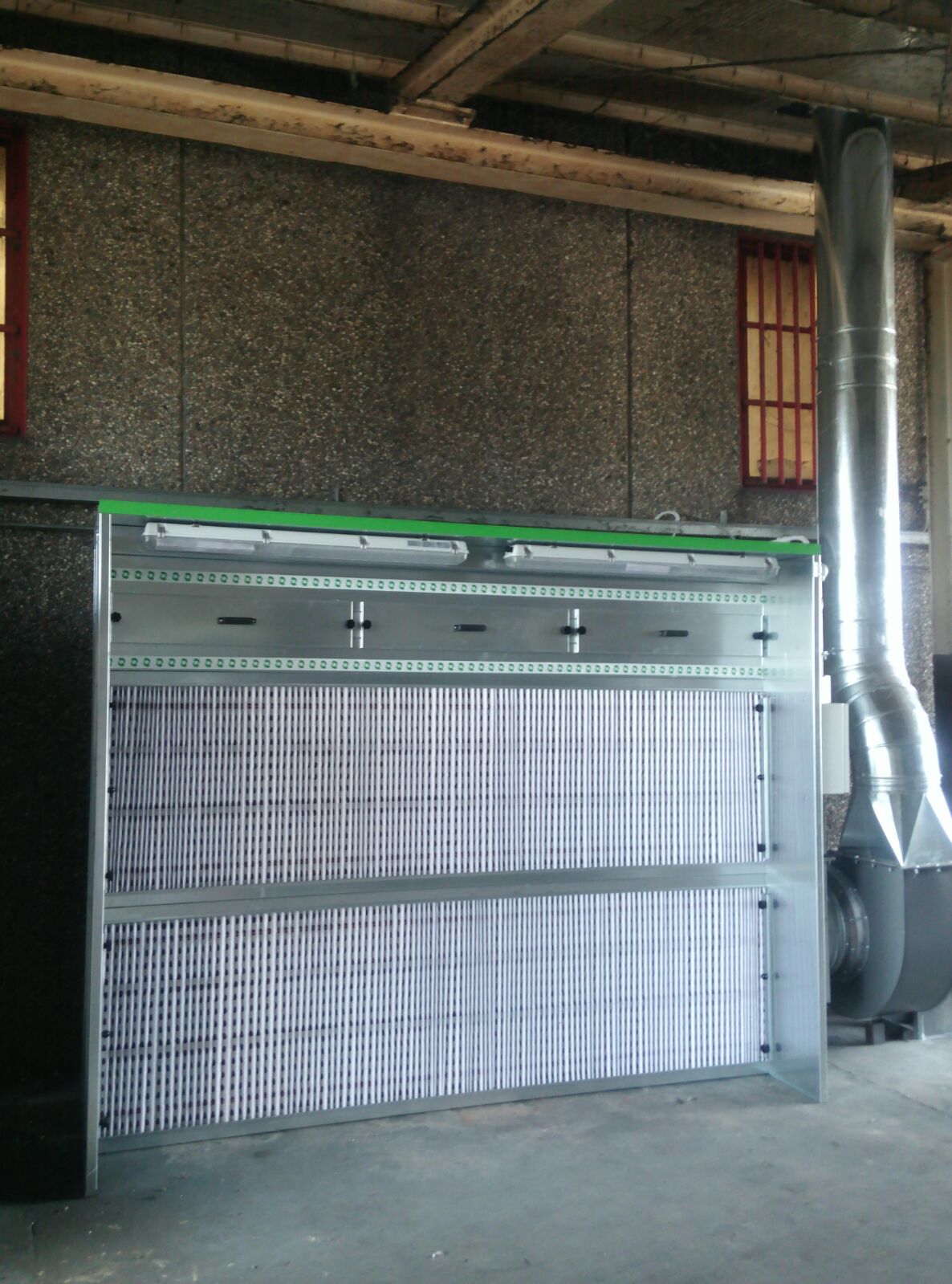 Cabina di verniciatura a secco da 3000 mm X 1000 mm in vendita - foto 1