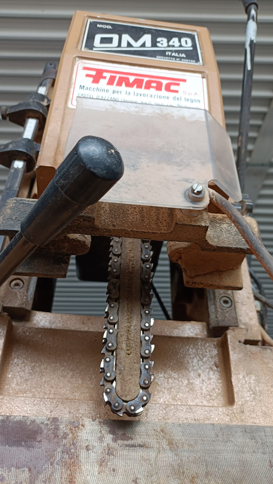 Cavatrice a catena MUTI OM 340 USATA in vendita - foto 2