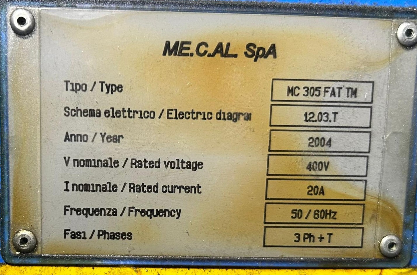 Centro di Lavoro verticale MECAL MC 305 FAT TM in vendita - foto 3