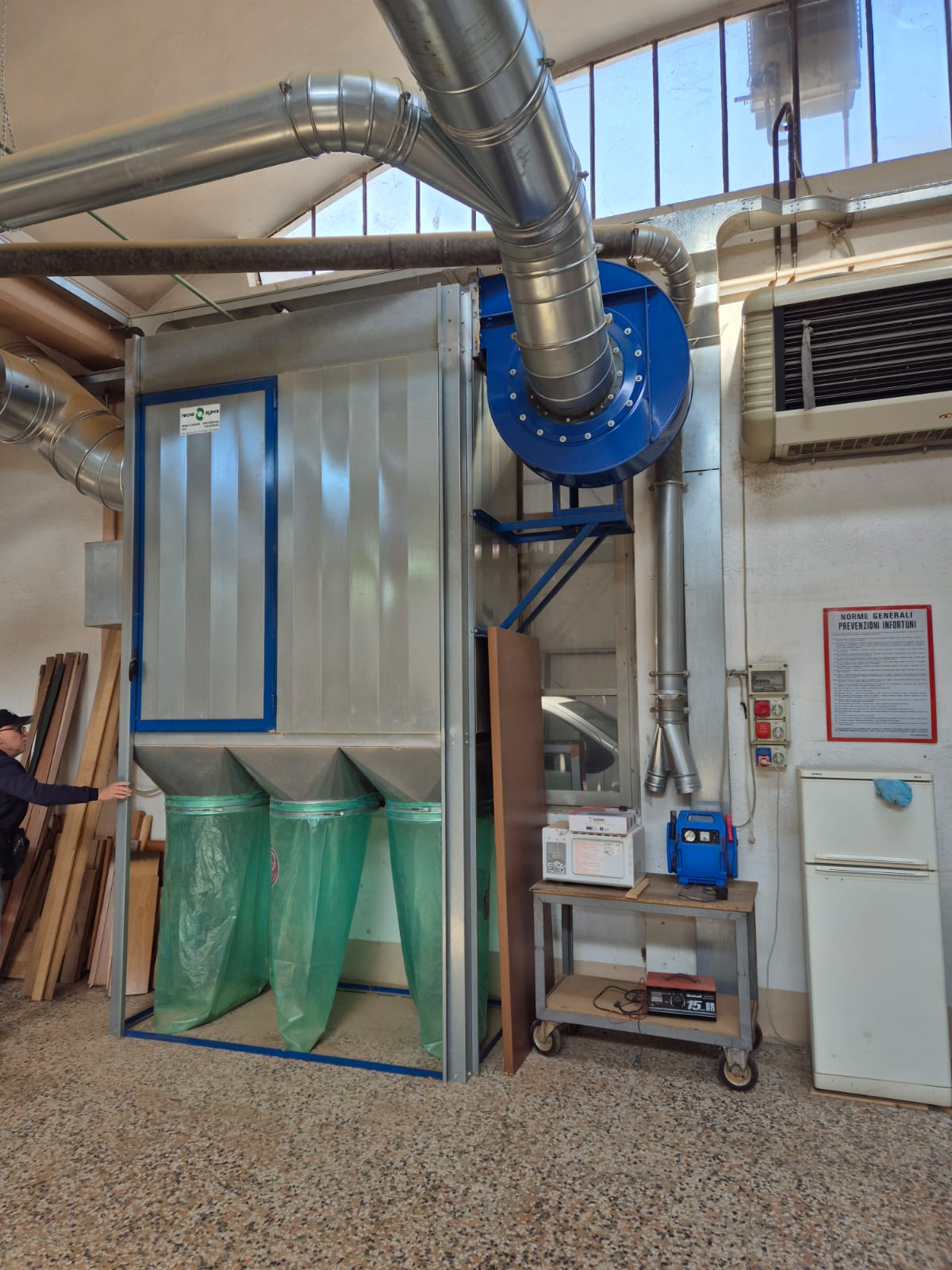 Filtro a Maniche TECNO ASPIRA FSM 32 USATO in vendita - foto 1