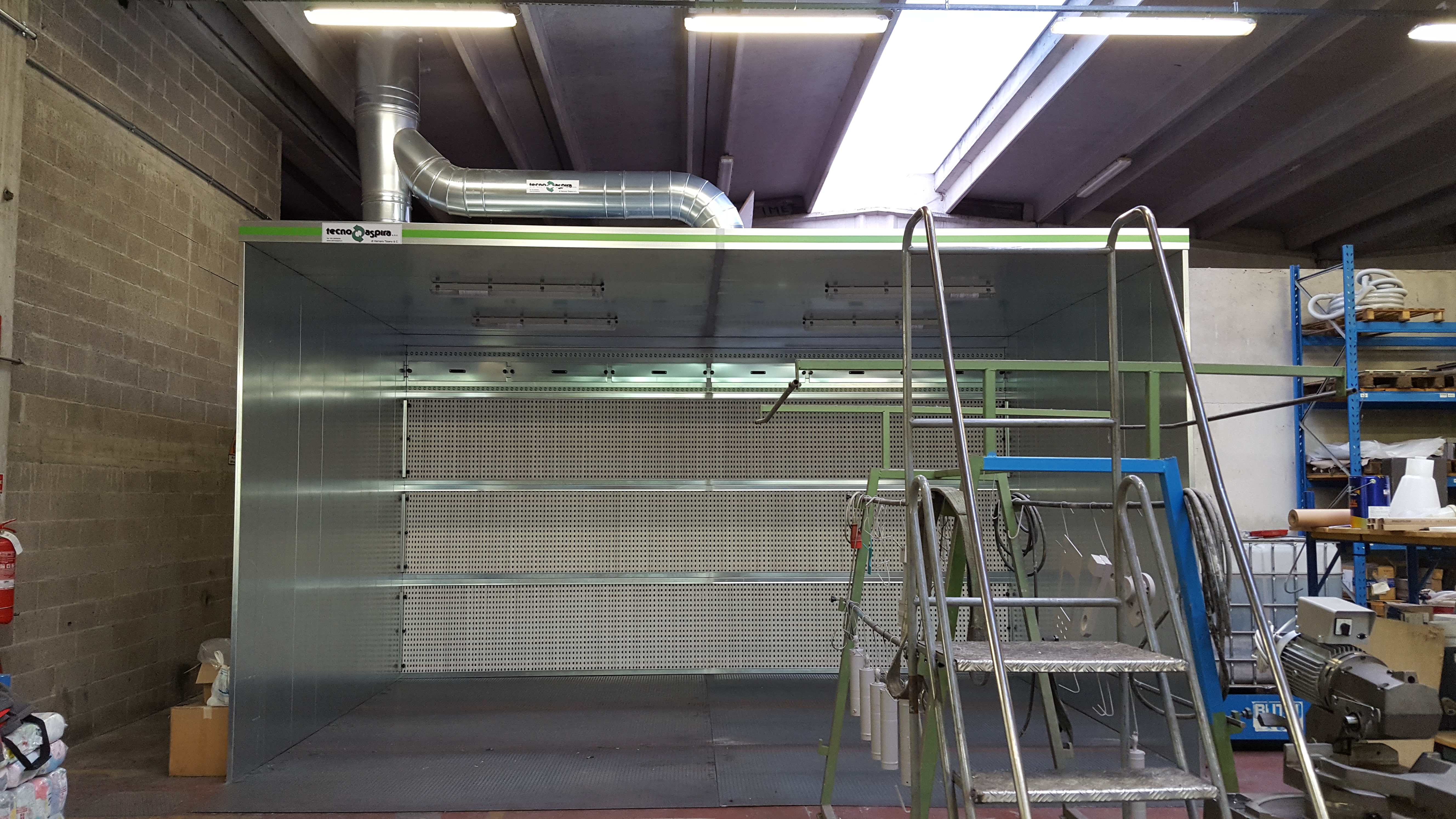 Cabina di verniciatura a secco da 6000 mm X 4000 mm in vendita - foto 3