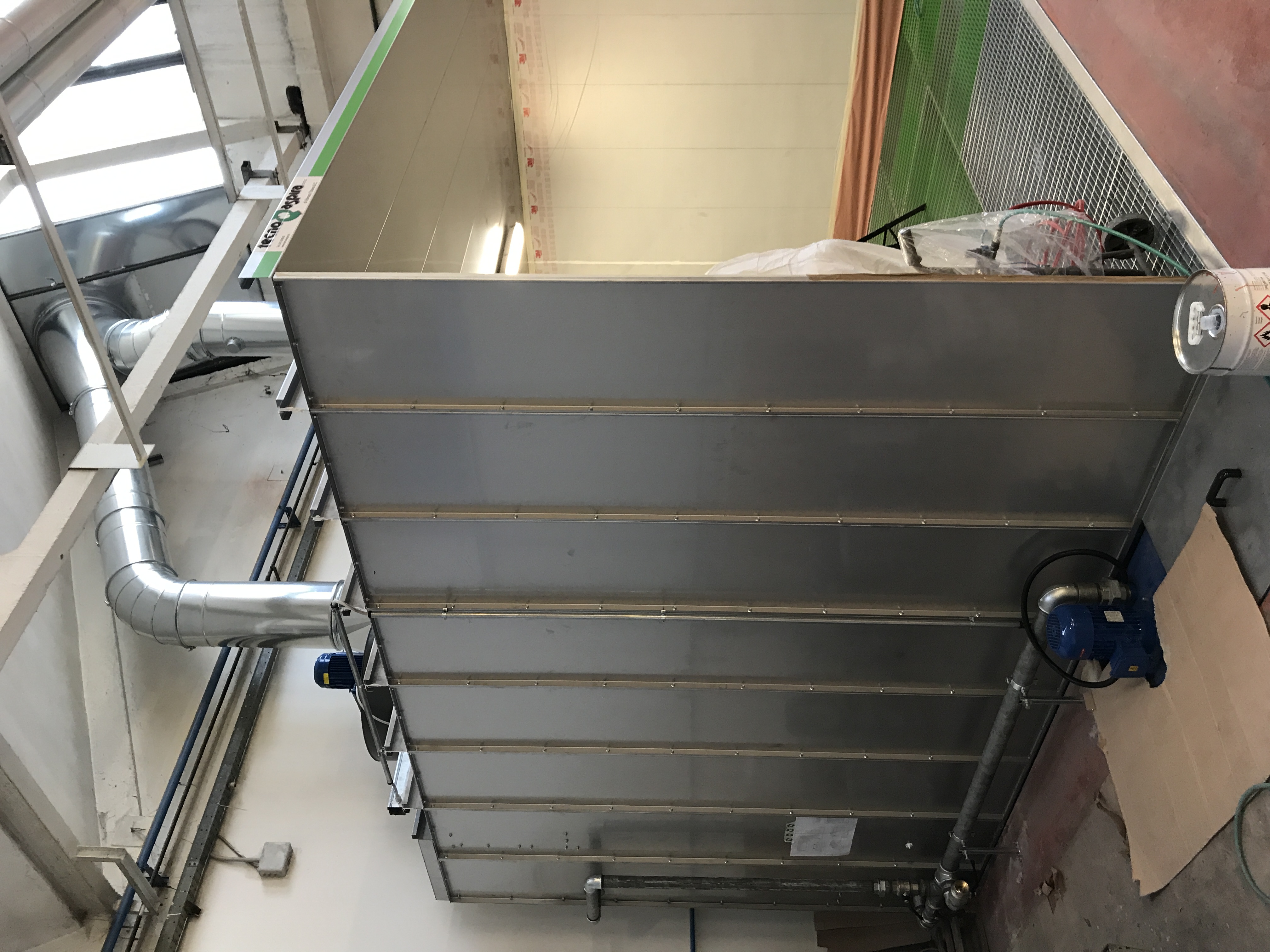 Cabina di verniciatura ad acqua da 5000mm X 4000mm in vendita - foto 3