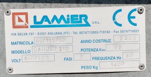 Filtro a Cartucce Autopulente LAMIER CARJET 210 USATO in vendita - foto 4