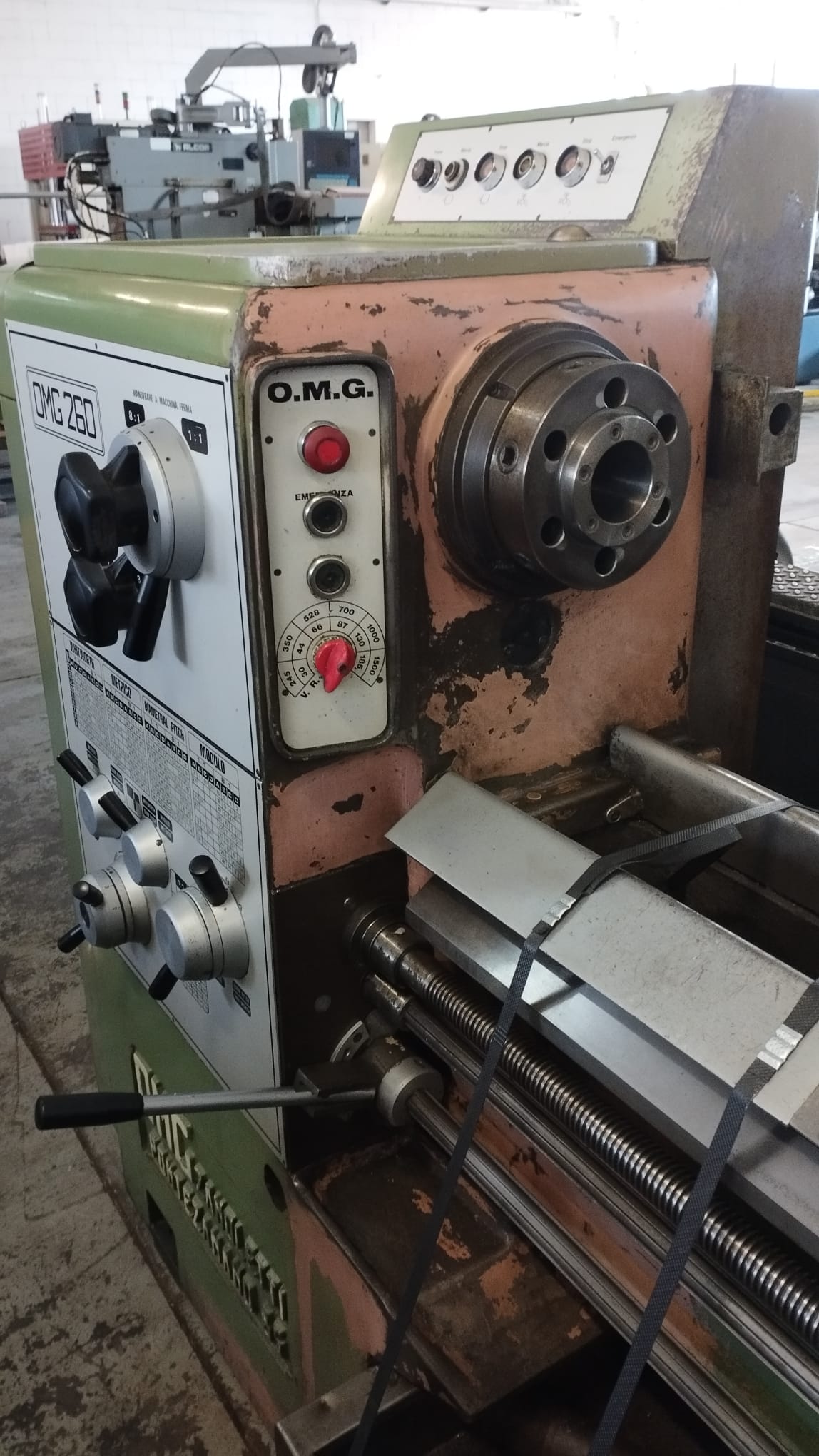 TORNIO parallelo OMG ZANOLETTI 260 in vendita - foto 7