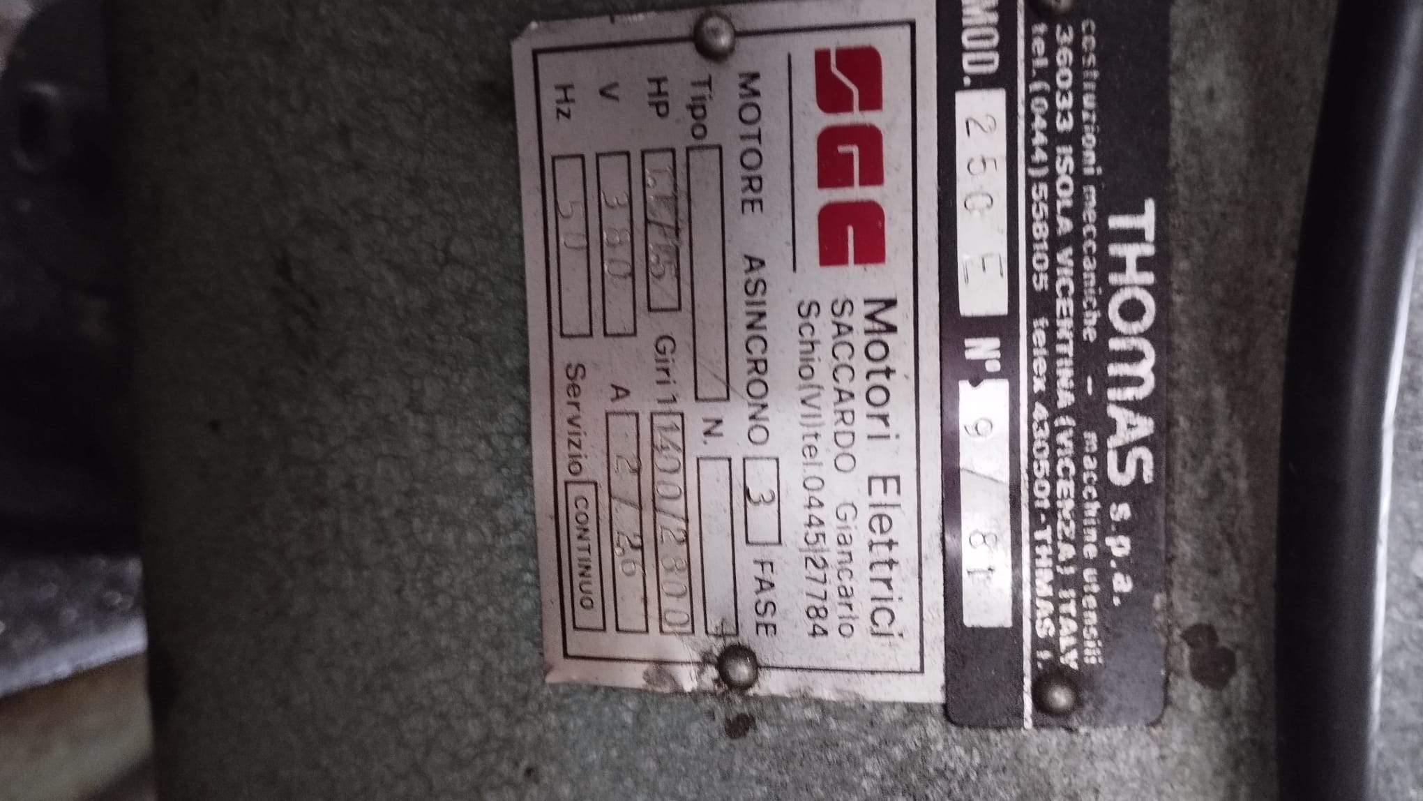 Troncatrice per ferro THOMAS 250 in vendita - foto 4