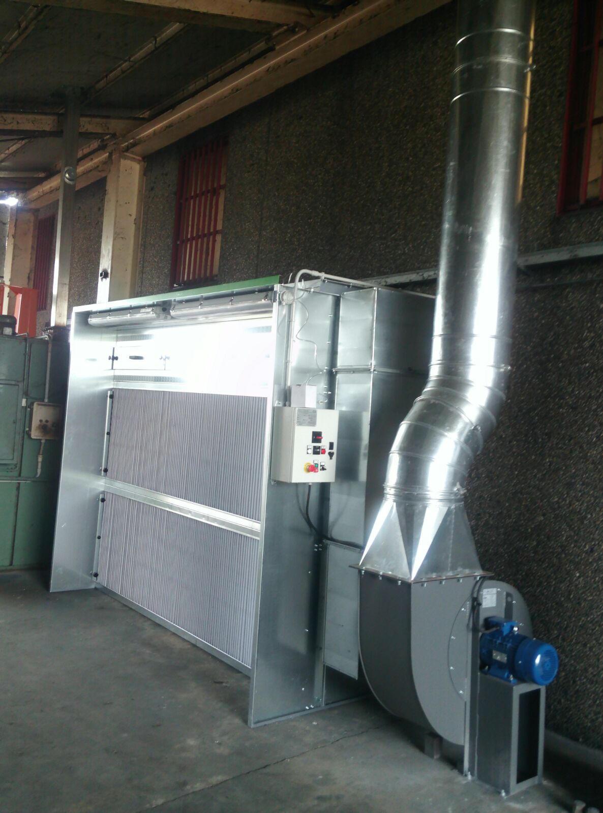 Cabina di verniciatura a secco da 3000 mm X 1000 mm in vendita - foto 2