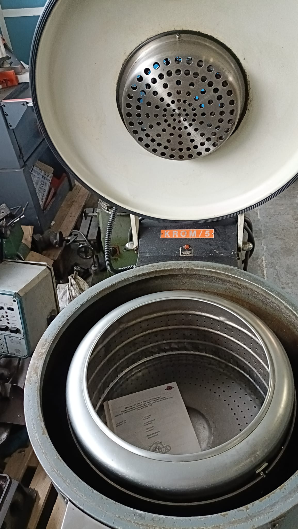 Centrifuga lavaggio SARA KROM/5 in vendita - foto 4