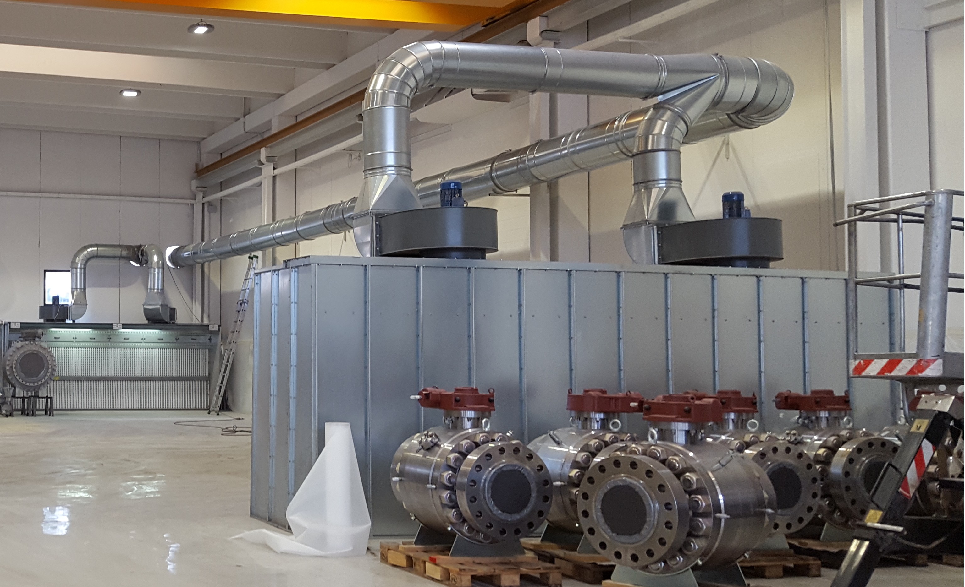 Cabina di verniciatura a secco da 6000 mm X 4000 mm in vendita - foto 4