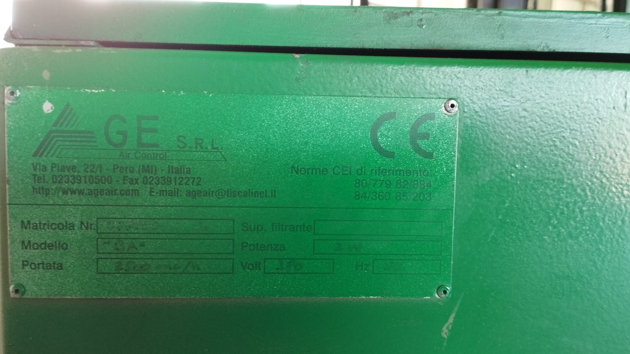 Banco Aspirante per carteggiatura AGE AIR 1500mm in vendita - foto 4