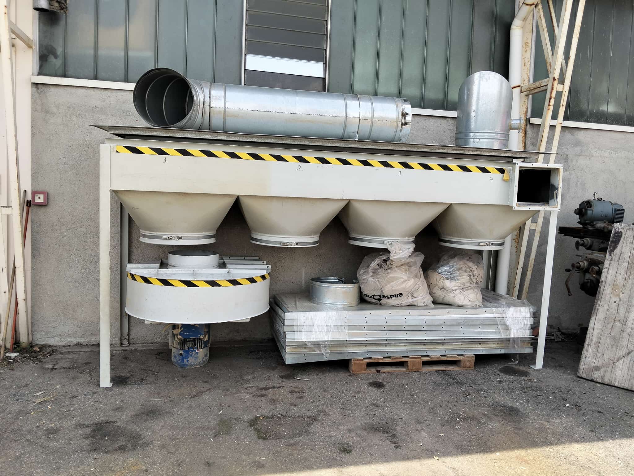 Filtro a Maniche FM 36 4 Sacchi USATO in vendita - foto 2